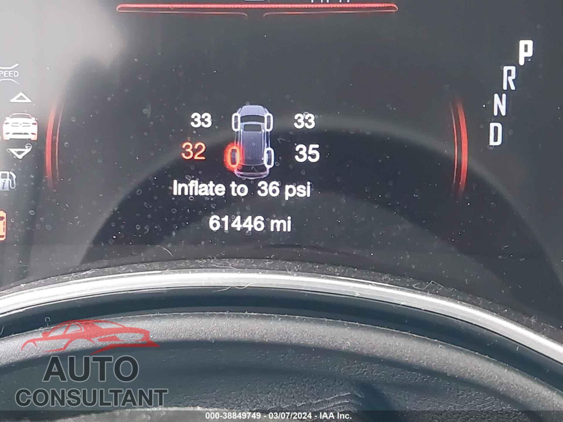 DODGE DURANGO 2019 - 1C4RDHAGXKC684742