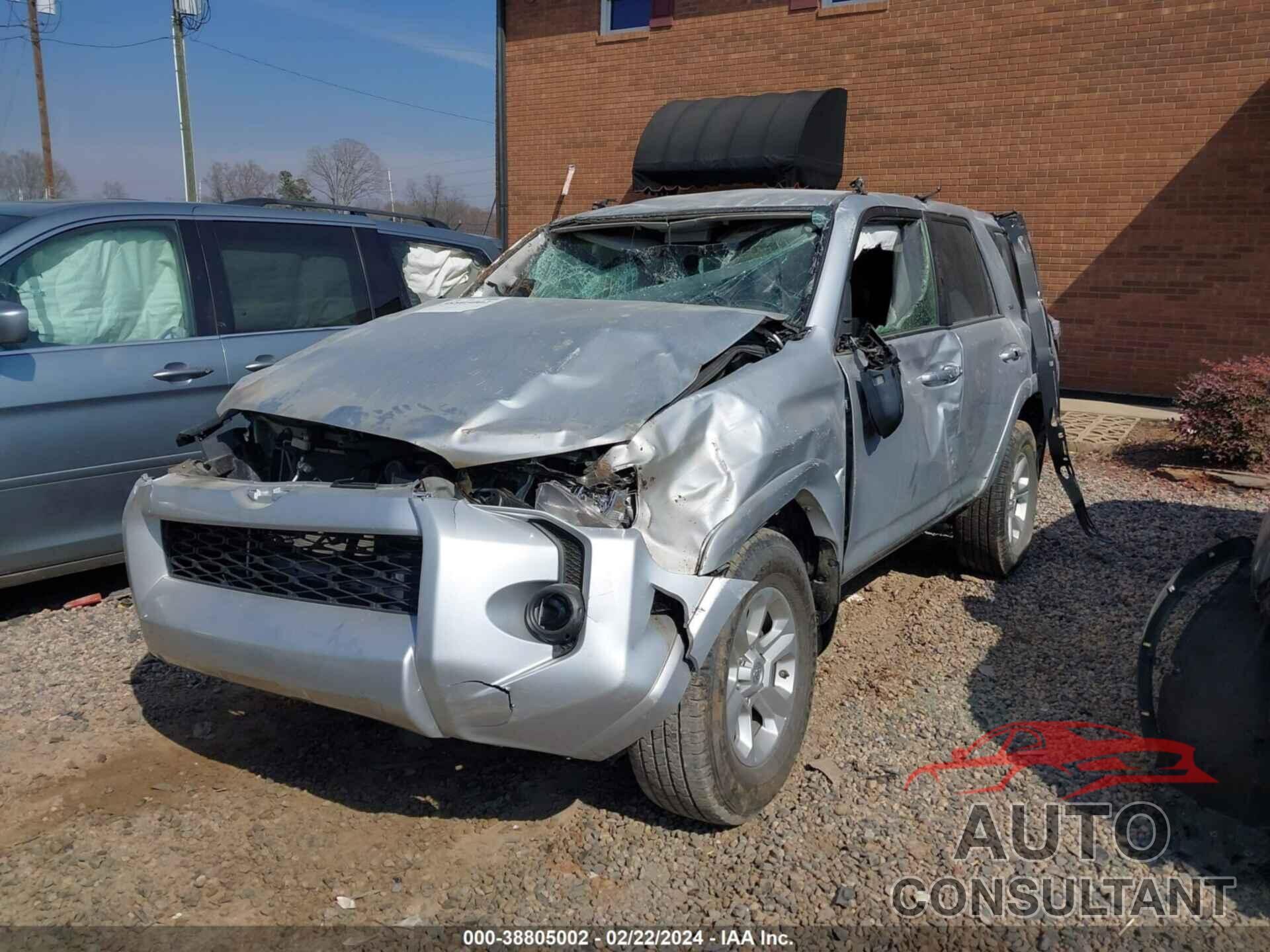 TOYOTA 4RUNNER 2018 - JTEBU5JR2J5523074