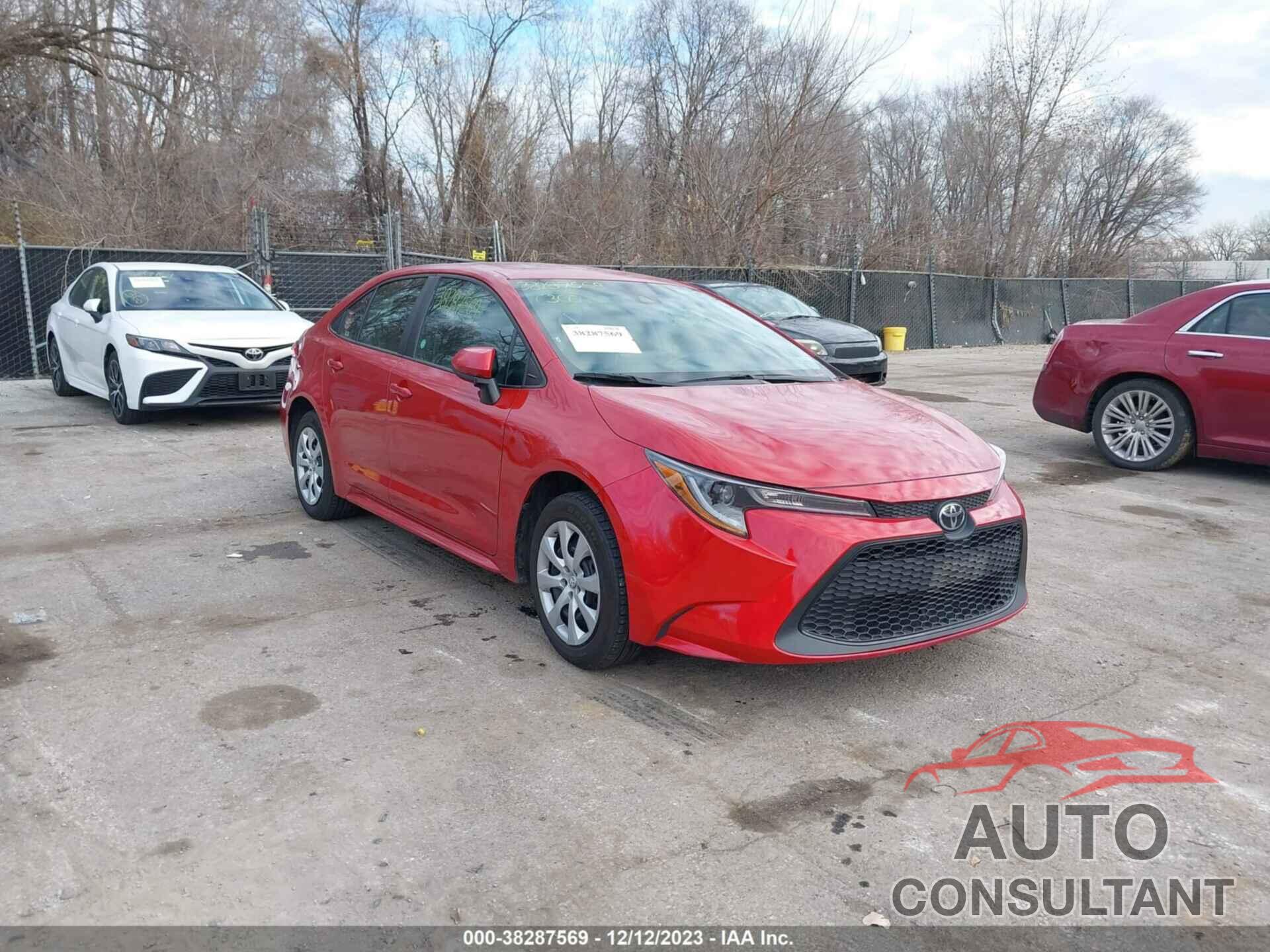 TOYOTA COROLLA 2021 - 5YFEPMAE4MP240408
