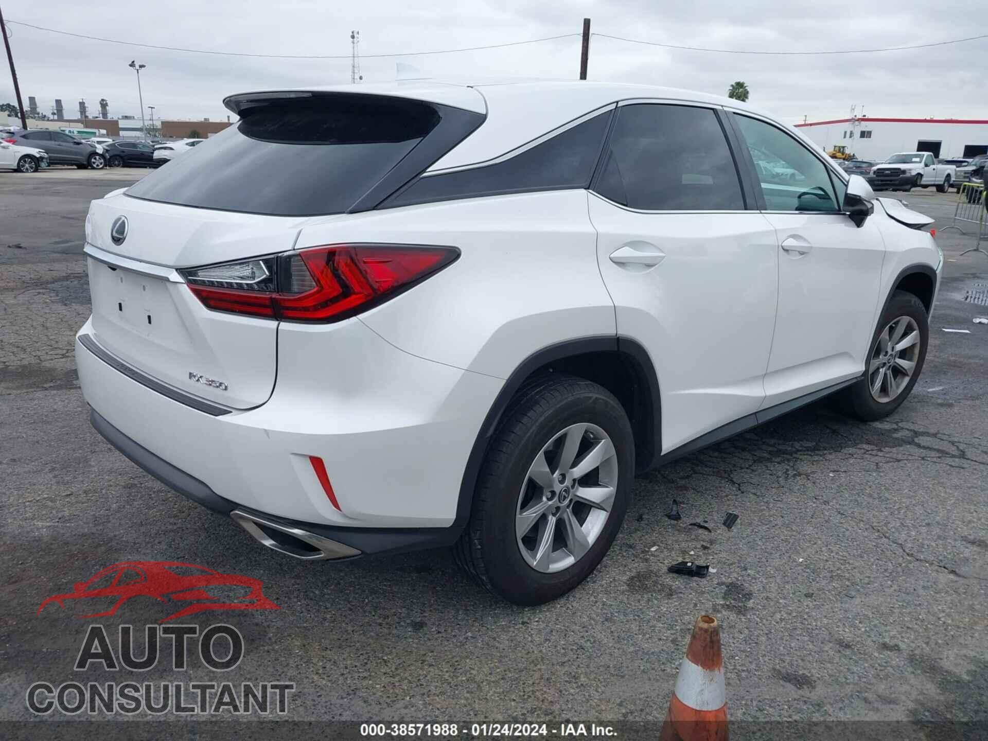 LEXUS RX 2019 - 2T2ZZMCA7KC125509