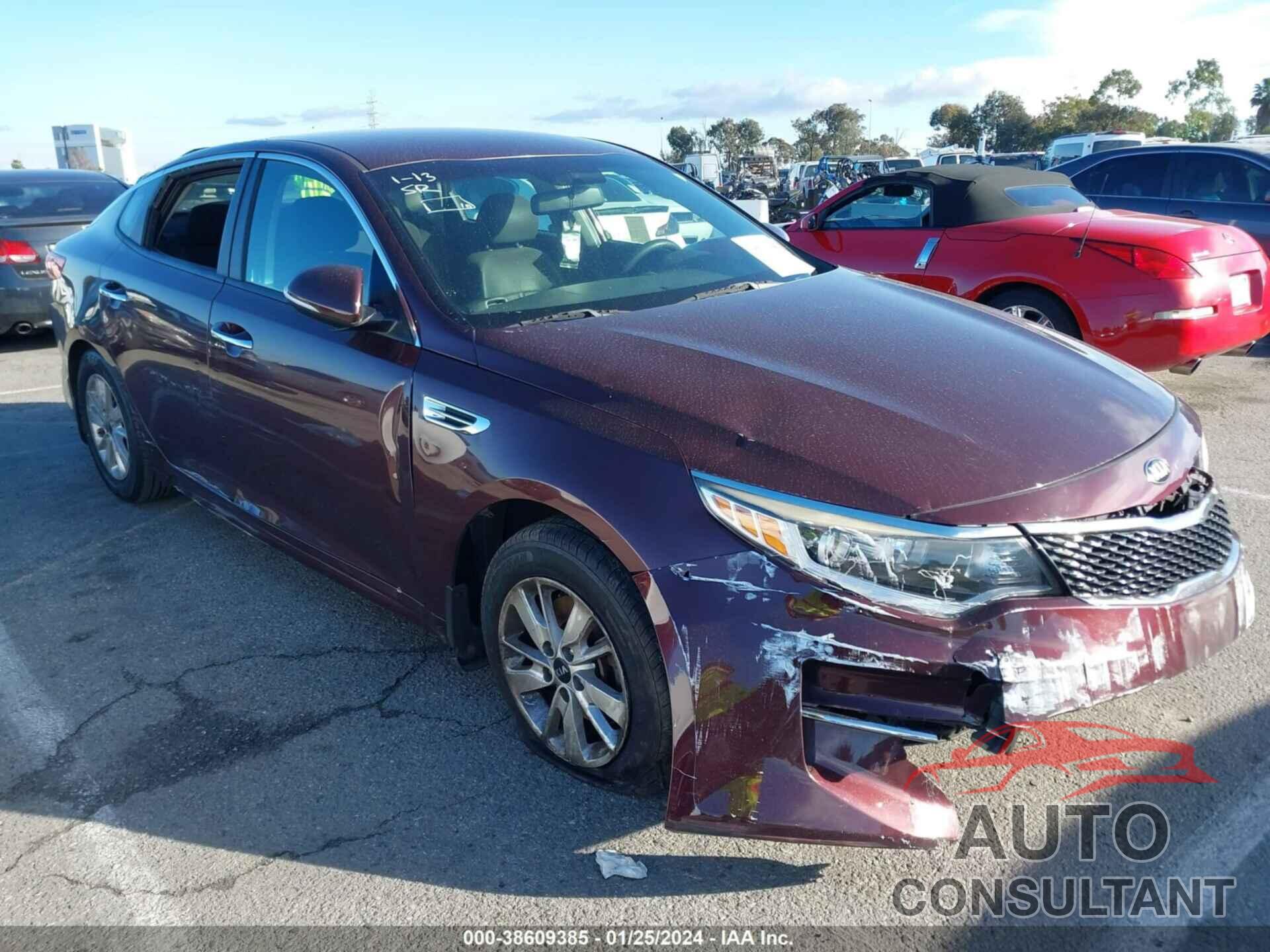 KIA OPTIMA 2016 - 5XXGT4L35GG094260