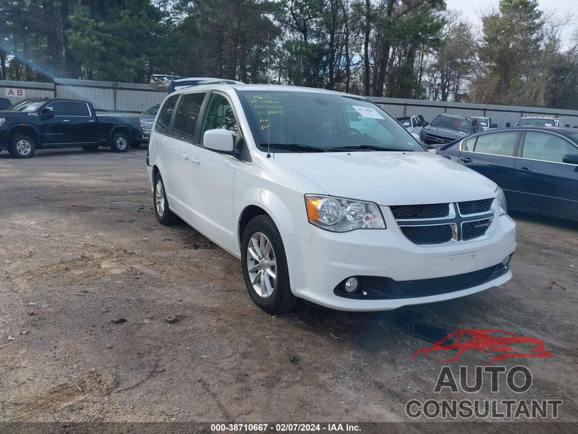 DODGE GRAND CARAVAN 2019 - 2C4RDGCG9KR786791