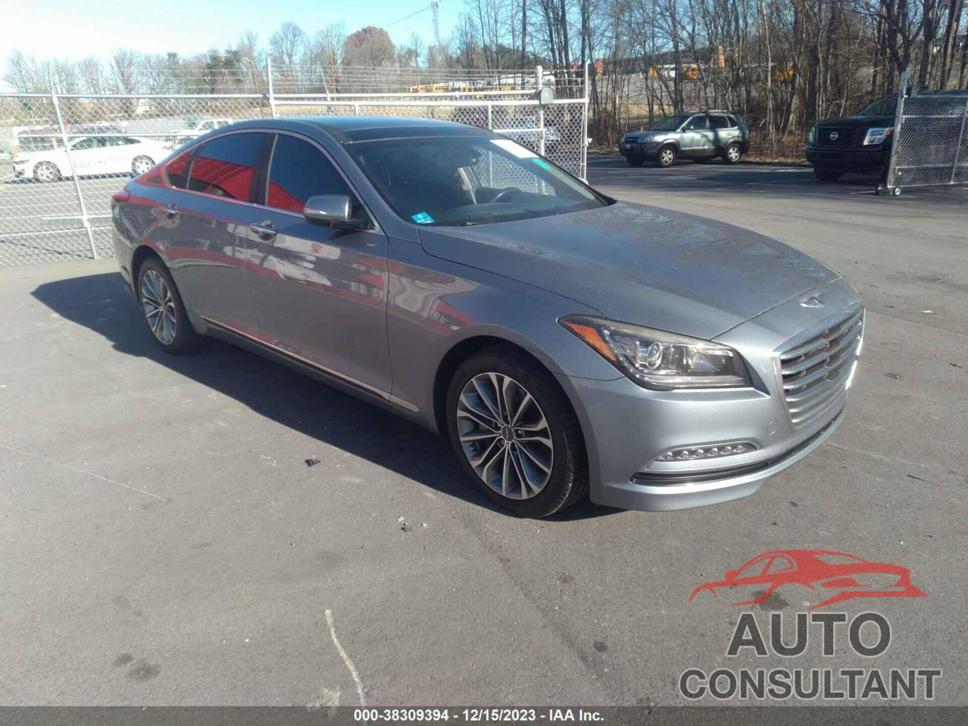 HYUNDAI GENESIS 2016 - KMHGN4JE7GU126386