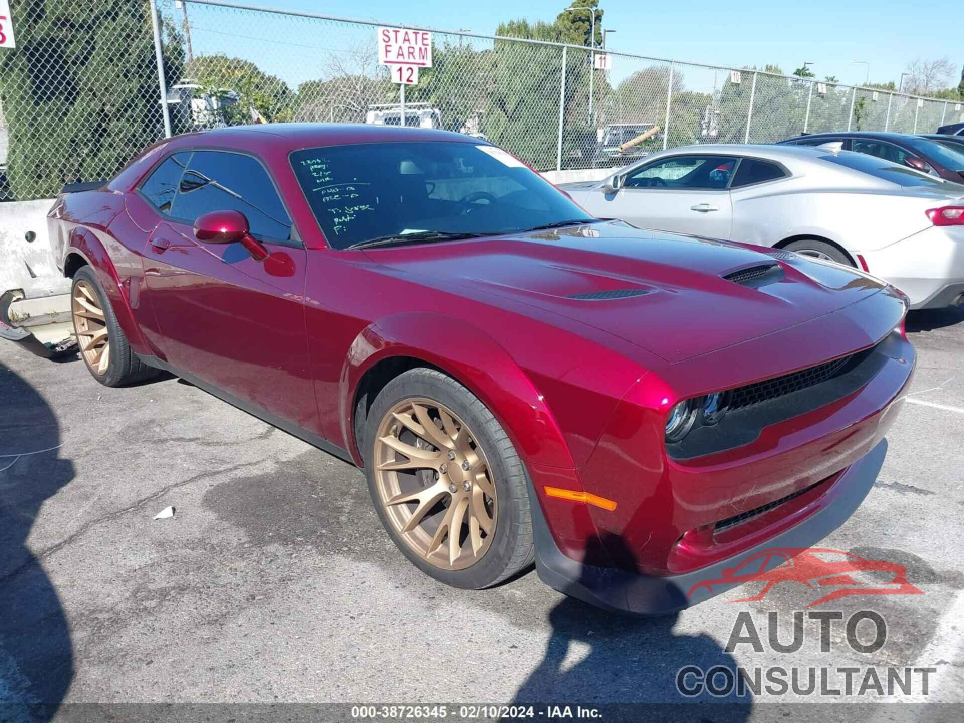 DODGE CHALLENGER 2021 - 2C3CDZFJ3MH684201