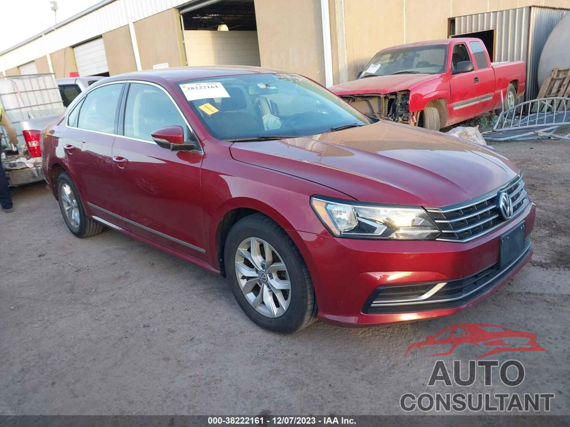 VOLKSWAGEN PASSAT 2016 - 1VWAT7A33GC050409