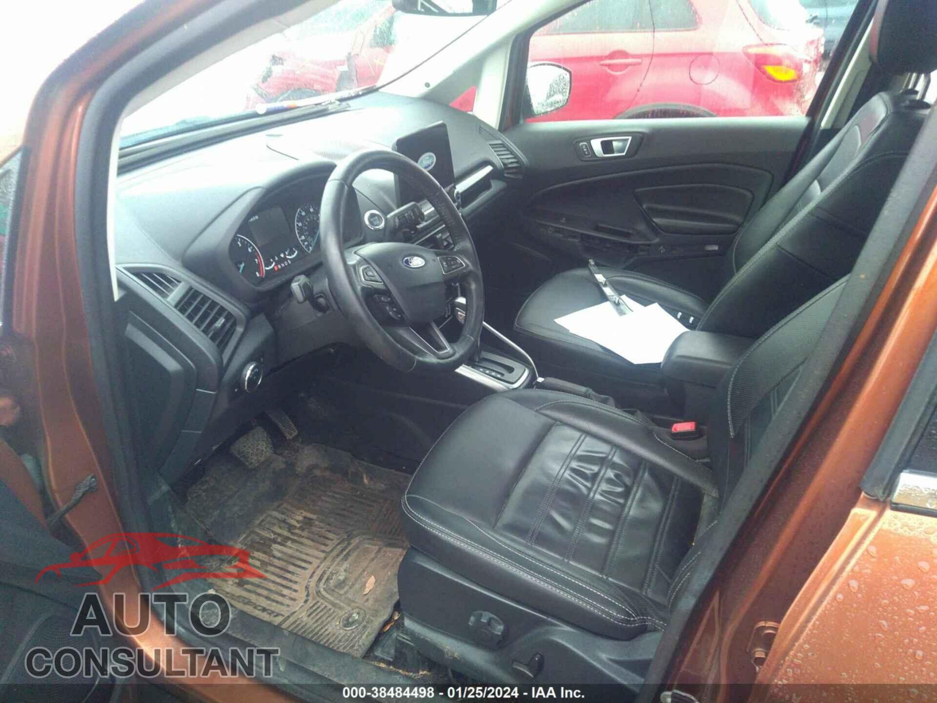 FORD ECOSPORT 2019 - MAJ6S3KLXKC252567