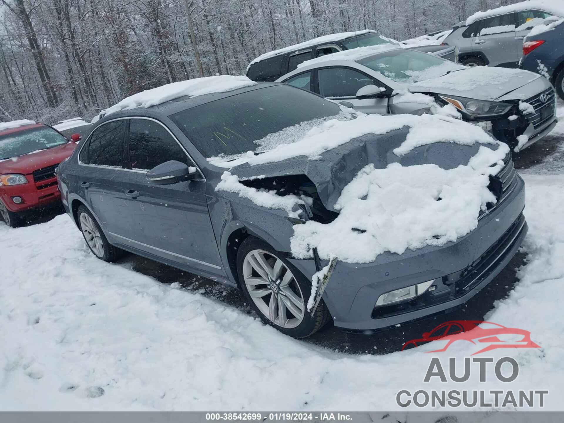 VOLKSWAGEN PASSAT 2017 - 1VWGT7A37HC084011