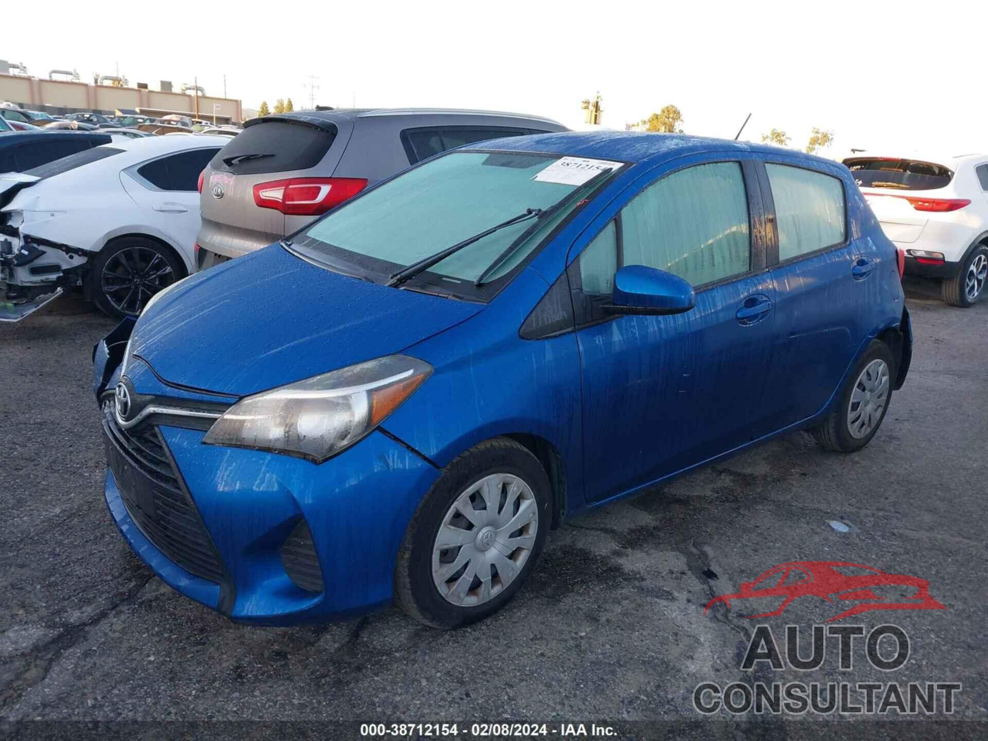 TOYOTA YARIS 2016 - VNKKTUD39GA067381