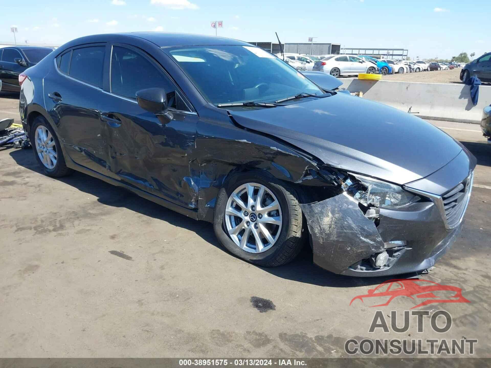 MAZDA MAZDA3 2016 - JM1BM1V70G1338043