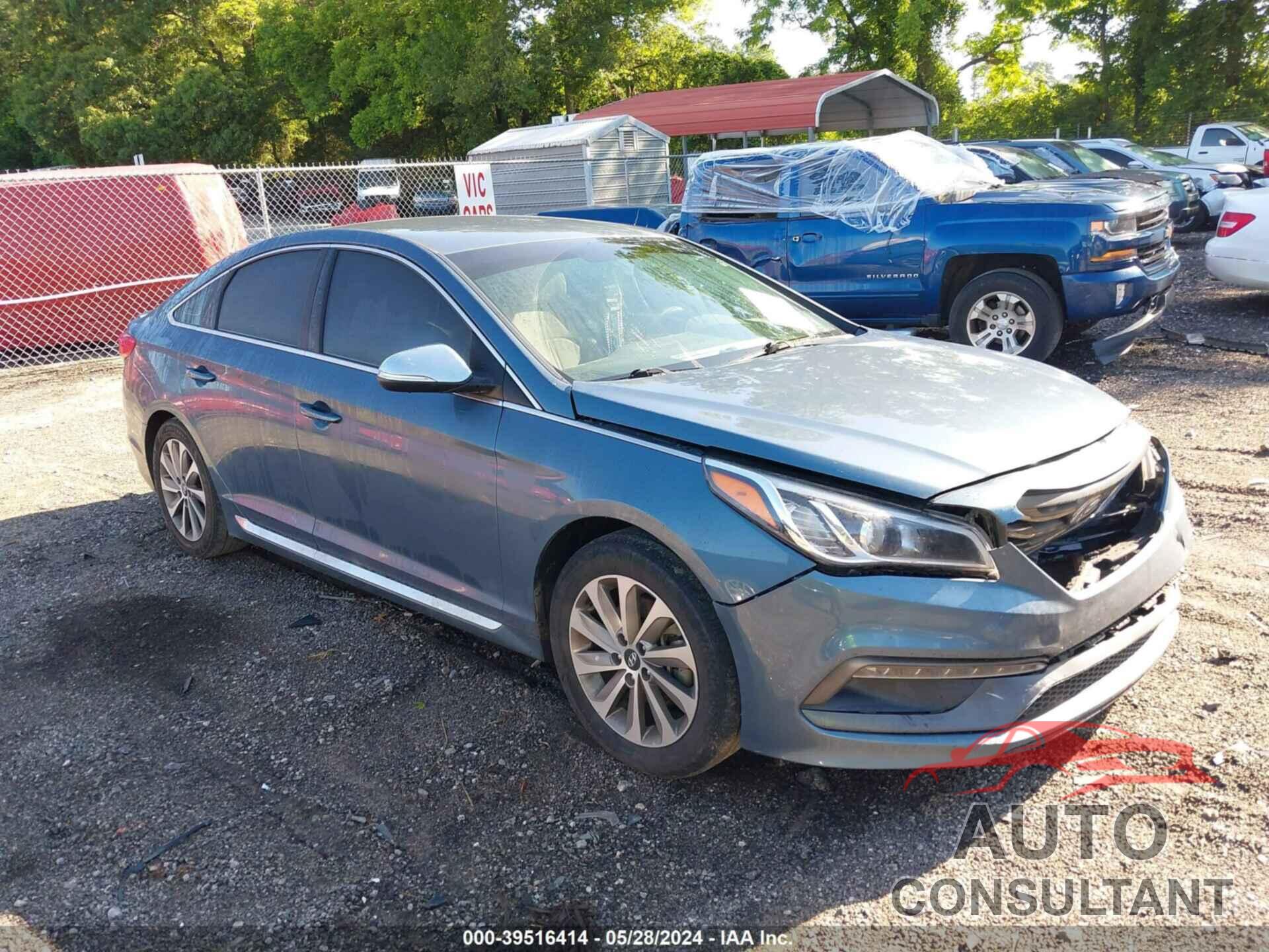 HYUNDAI SONATA 2016 - 5NPE34AF1GH368854