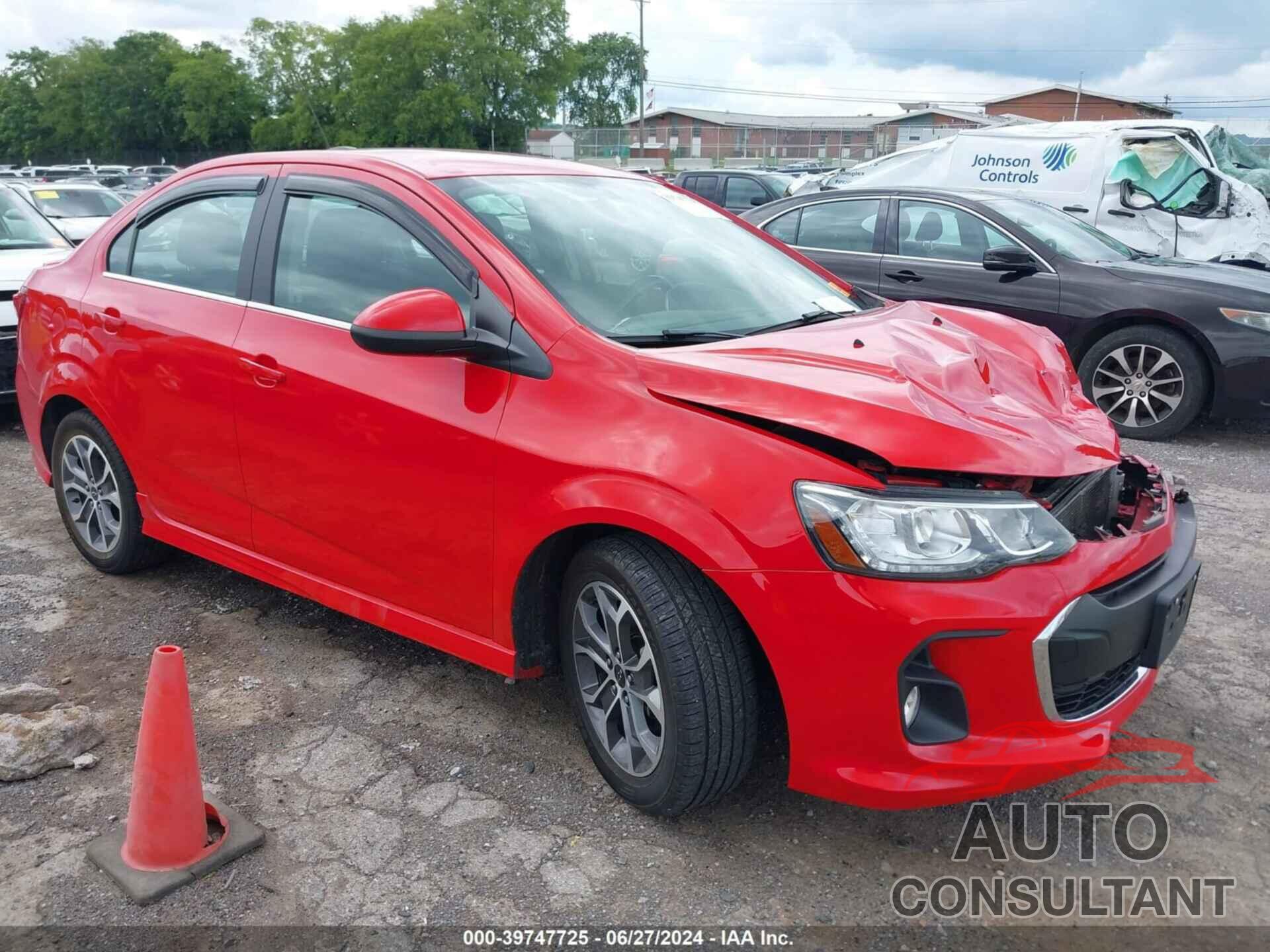 CHEVROLET SONIC 2019 - 1G1JD5SB5K4133216