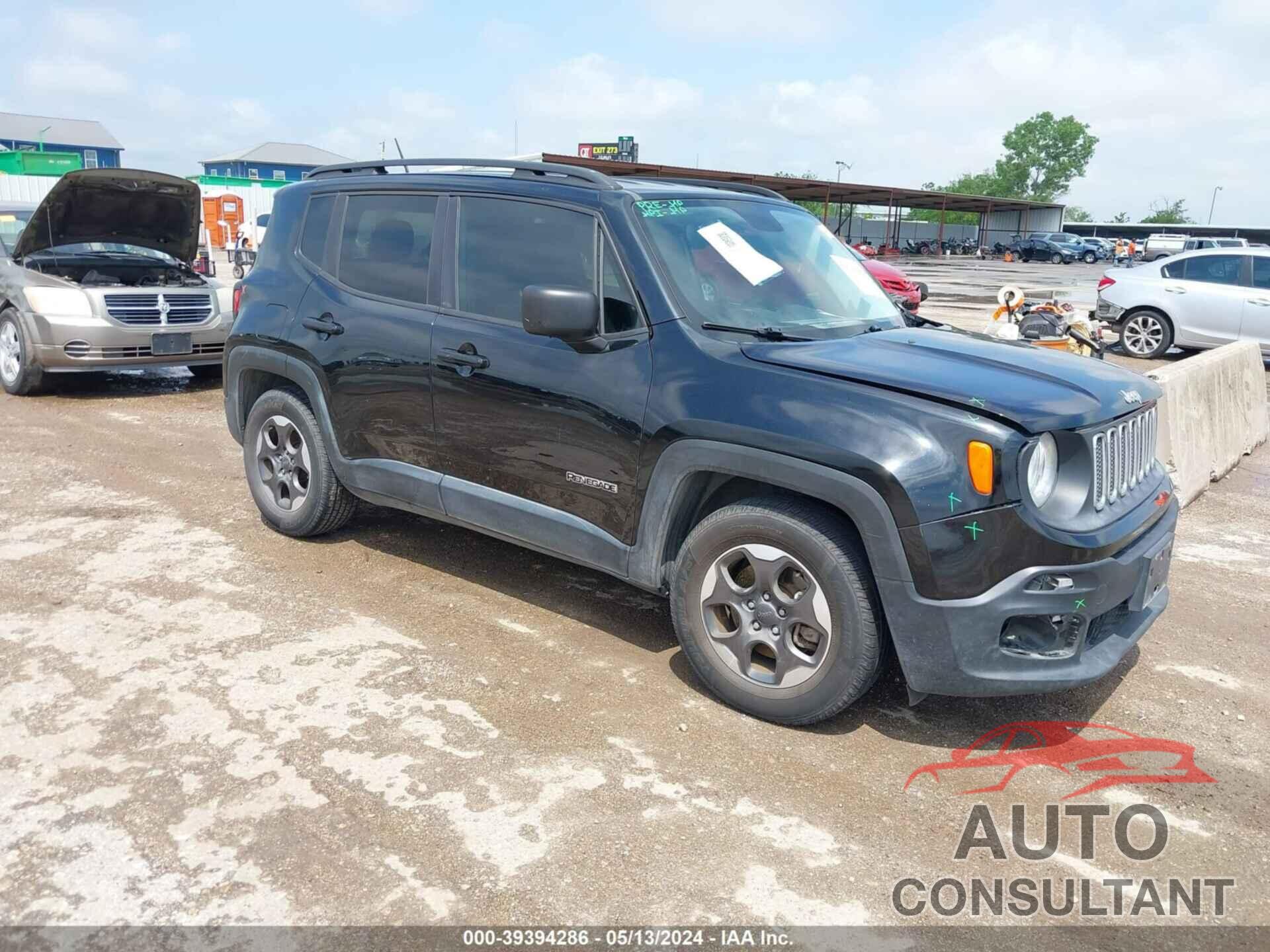 JEEP RENEGADE 2016 - ZACCJAAT6GPD74092