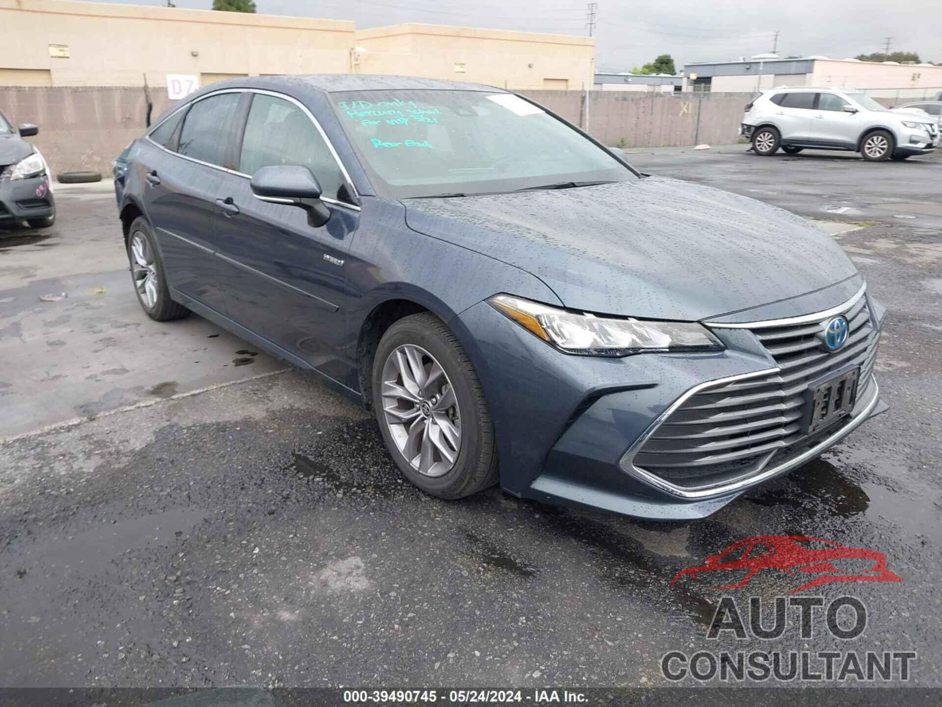 TOYOTA AVALON 2021 - 4T1JA1AB8MU001737