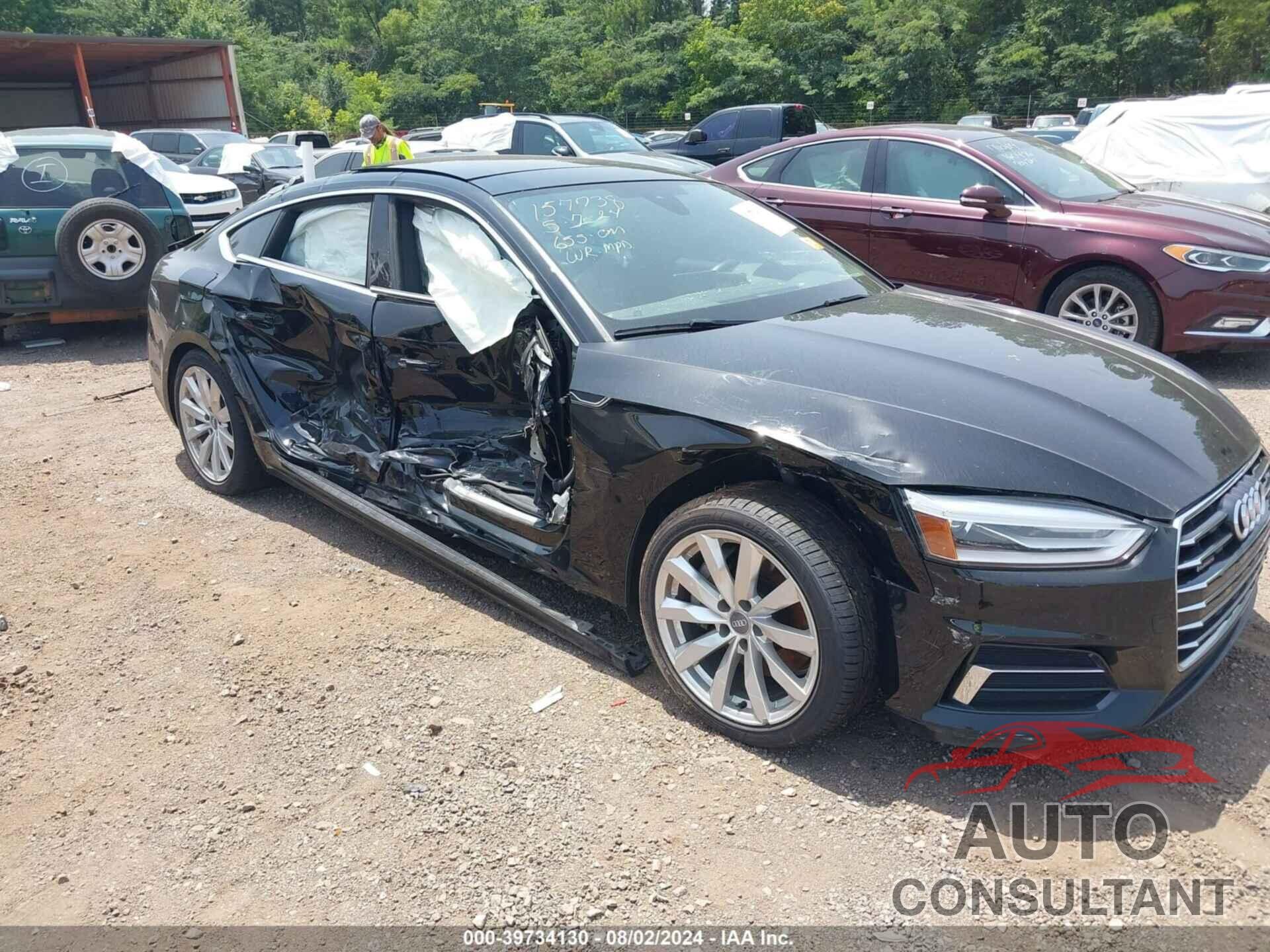 AUDI A5 2018 - WAUANCF53JA103948