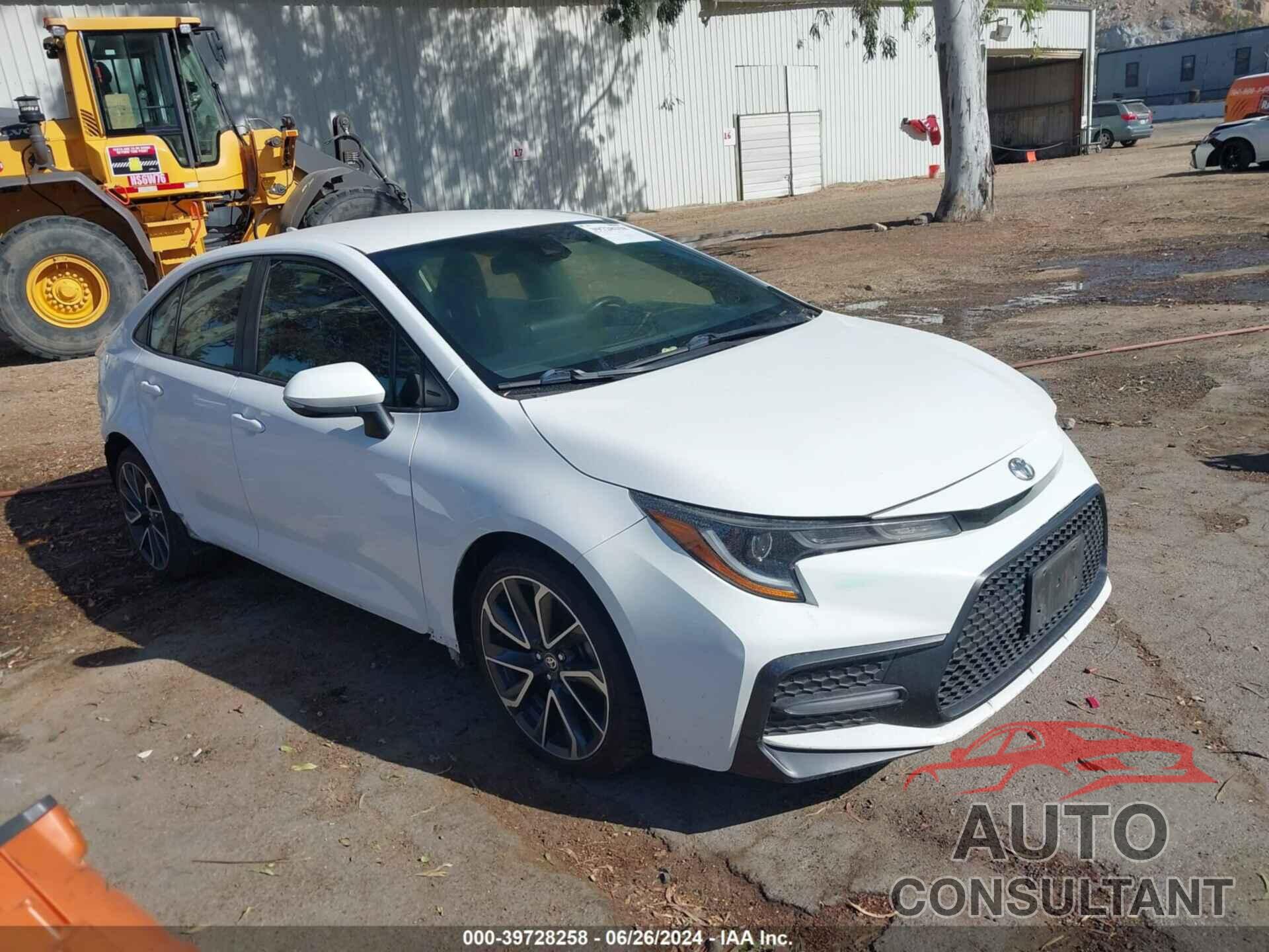 TOYOTA COROLLA 2020 - JTDS4RCE8LJ004594
