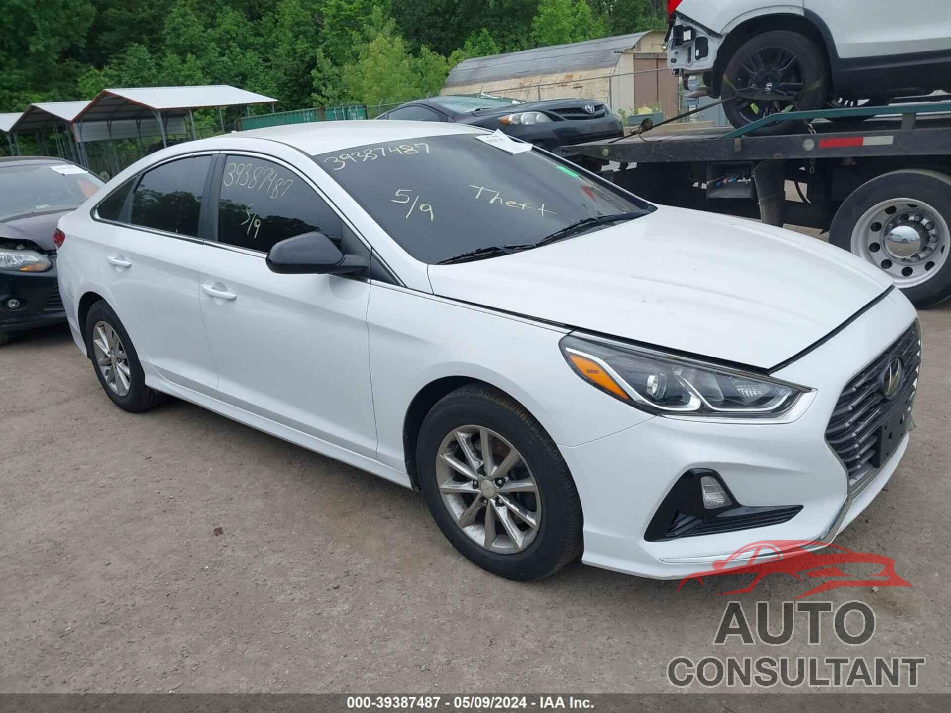 HYUNDAI SONATA 2018 - 5NPE24AF6JH605008