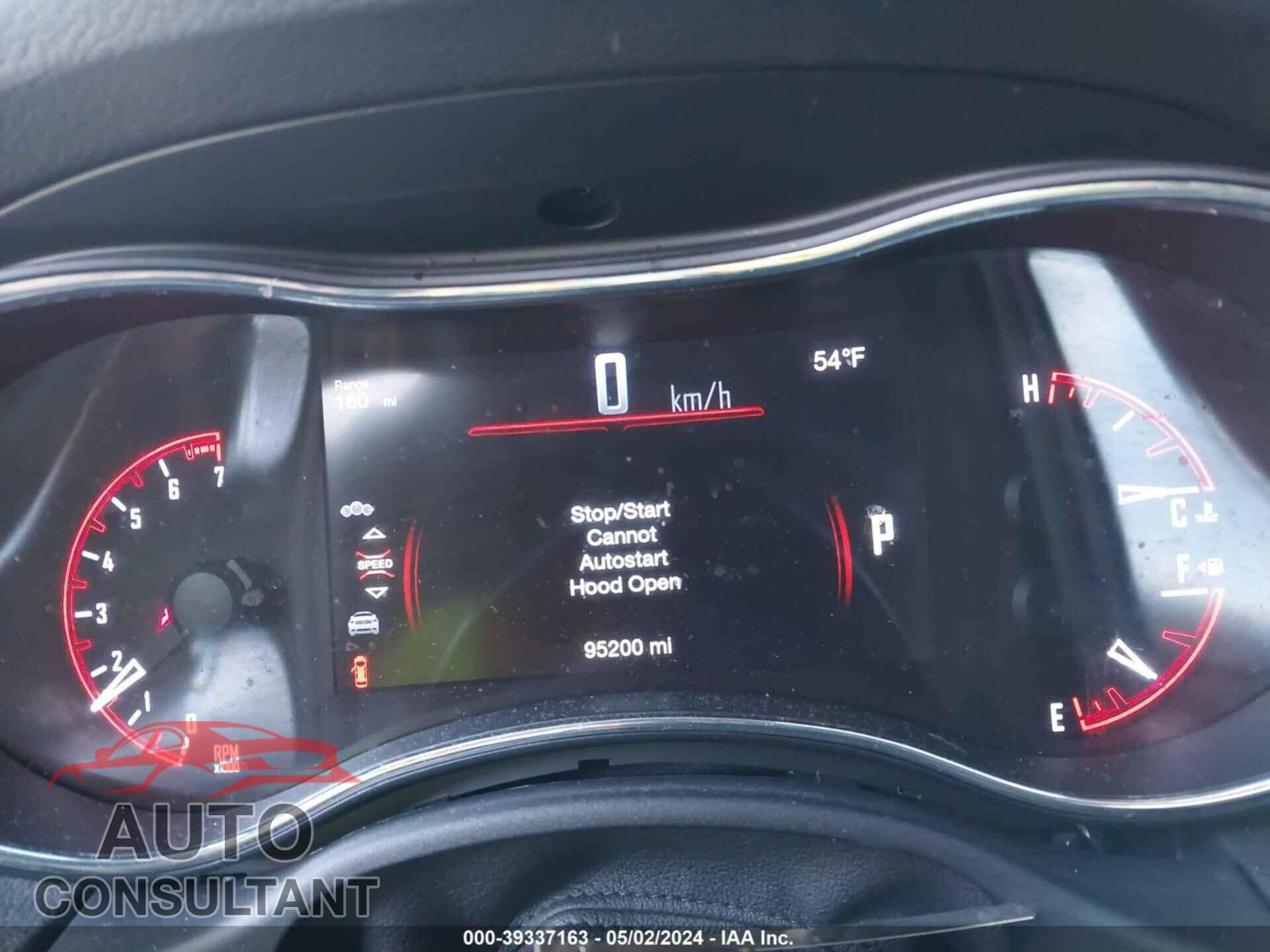 DODGE DURANGO 2017 - 1C4RDJDG7HC908254