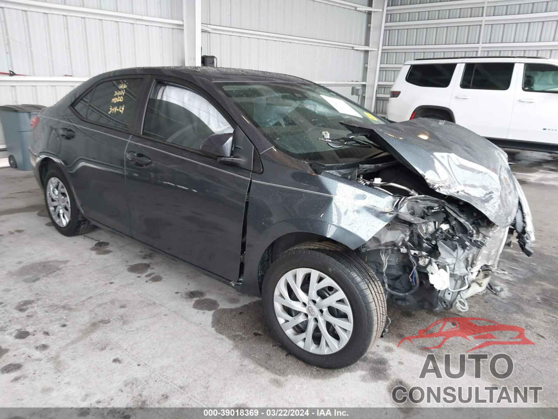TOYOTA COROLLA 2019 - 5YFBURHE9KP913091