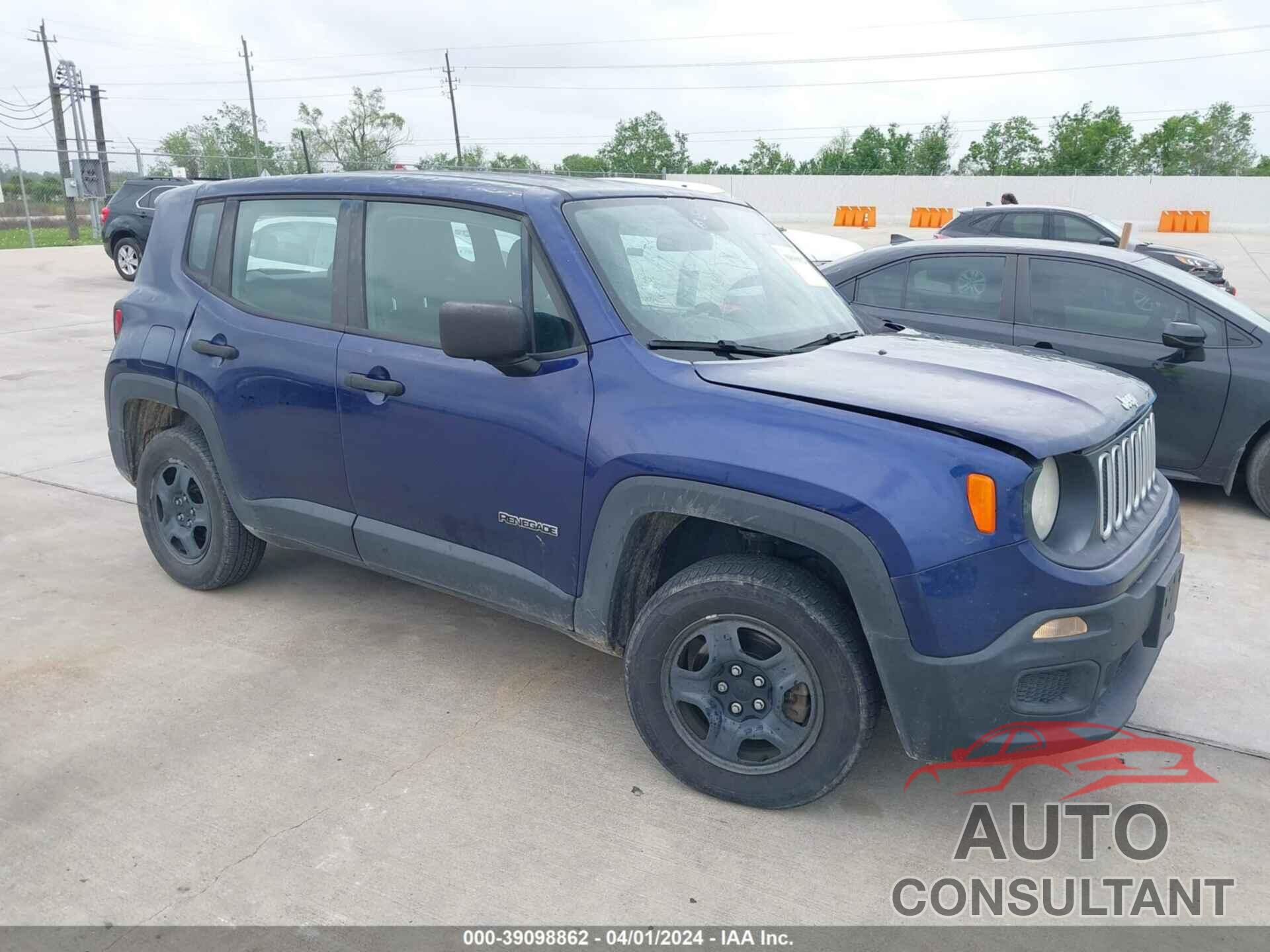 JEEP RENEGADE 2018 - ZACCJBAH9JPH14148