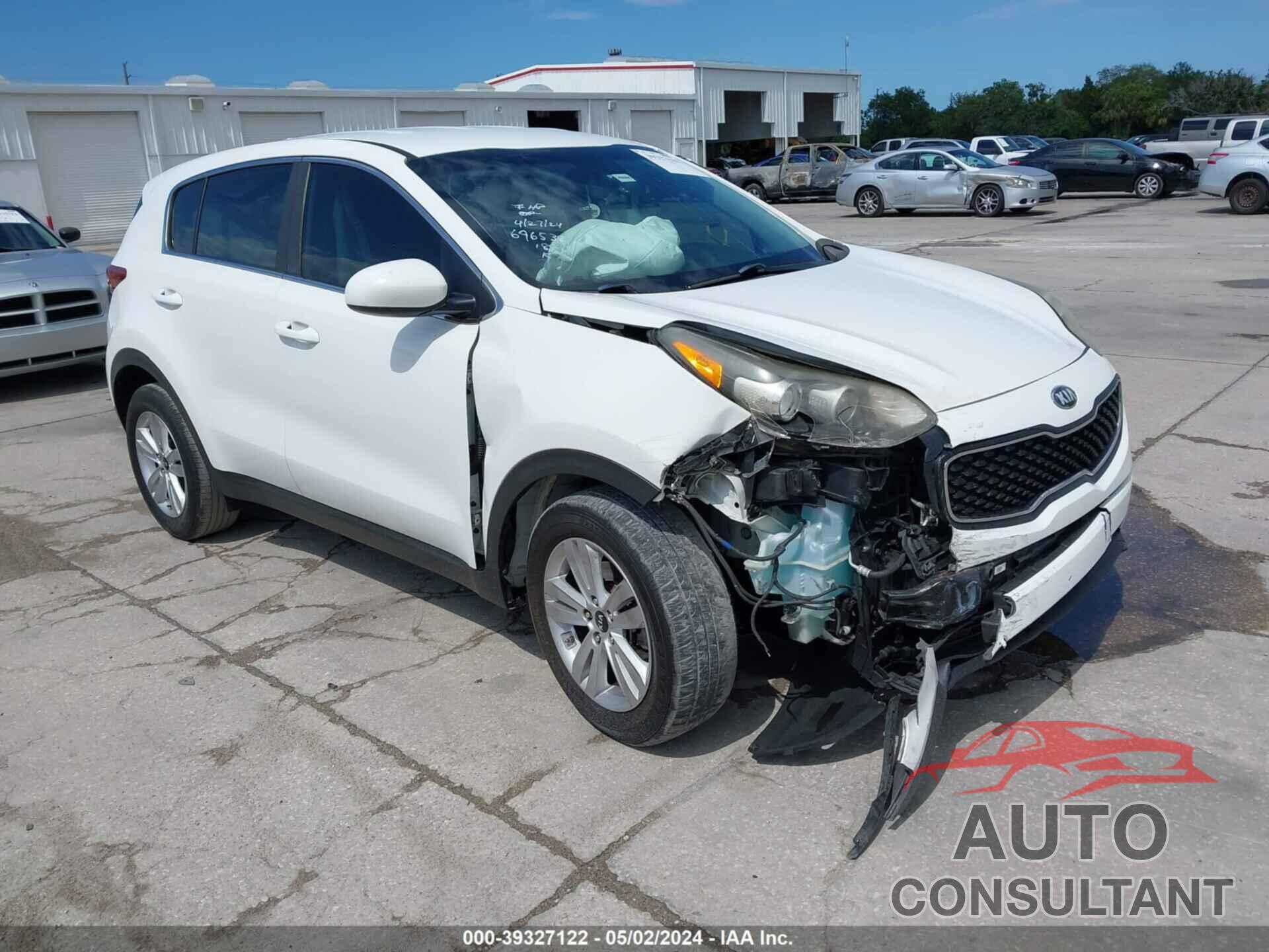KIA SPORTAGE 2018 - KNDPM3AC8J7308605