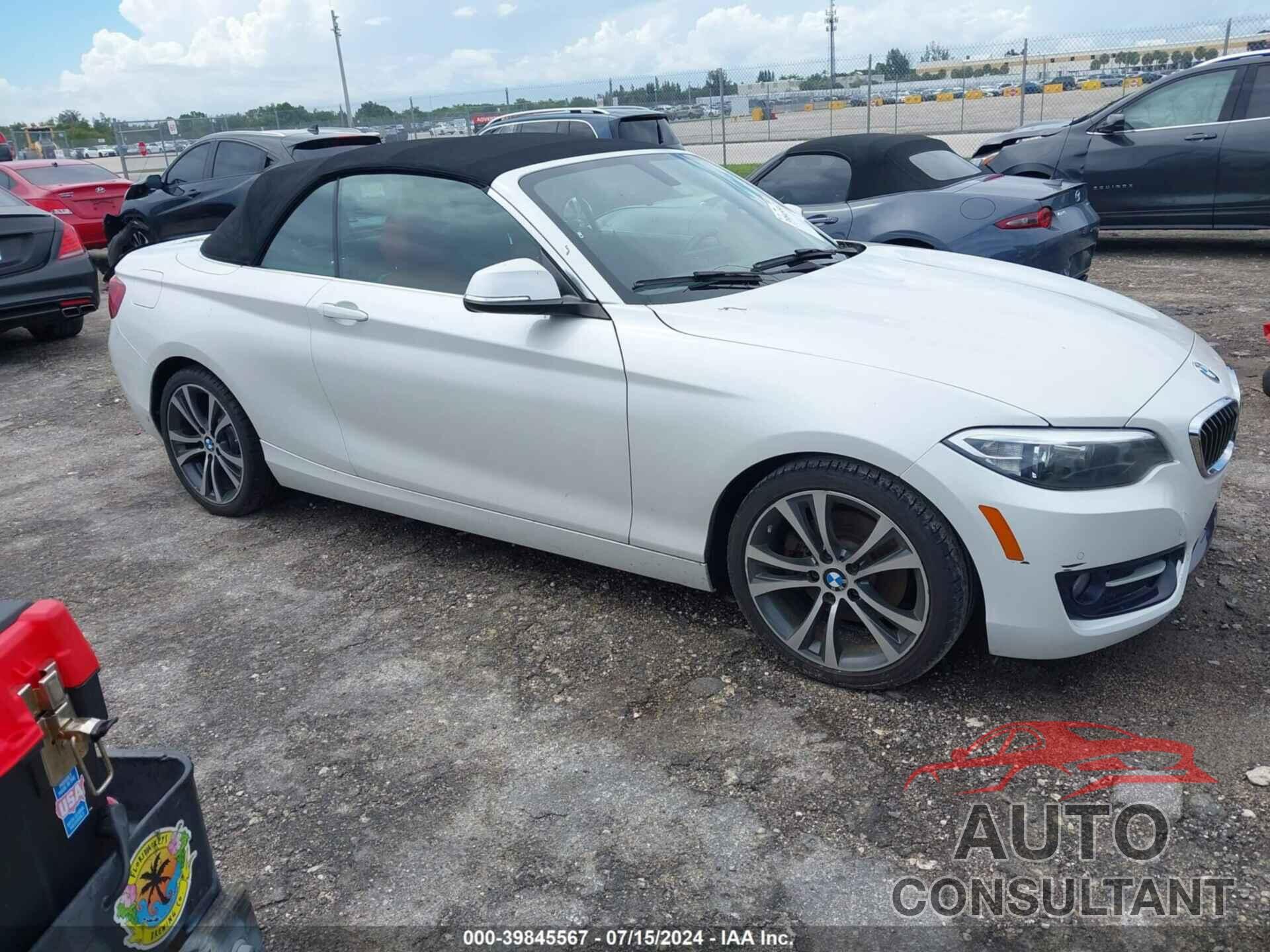 BMW 230I 2017 - WBA2K9C33H7A26317