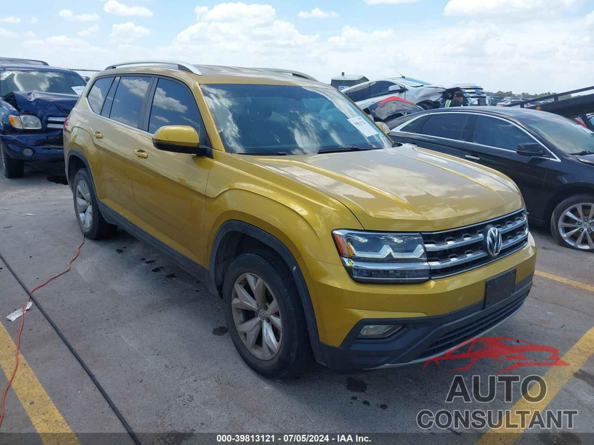 VOLKSWAGEN ATLAS 2018 - 1V2KR2CA9JC526933