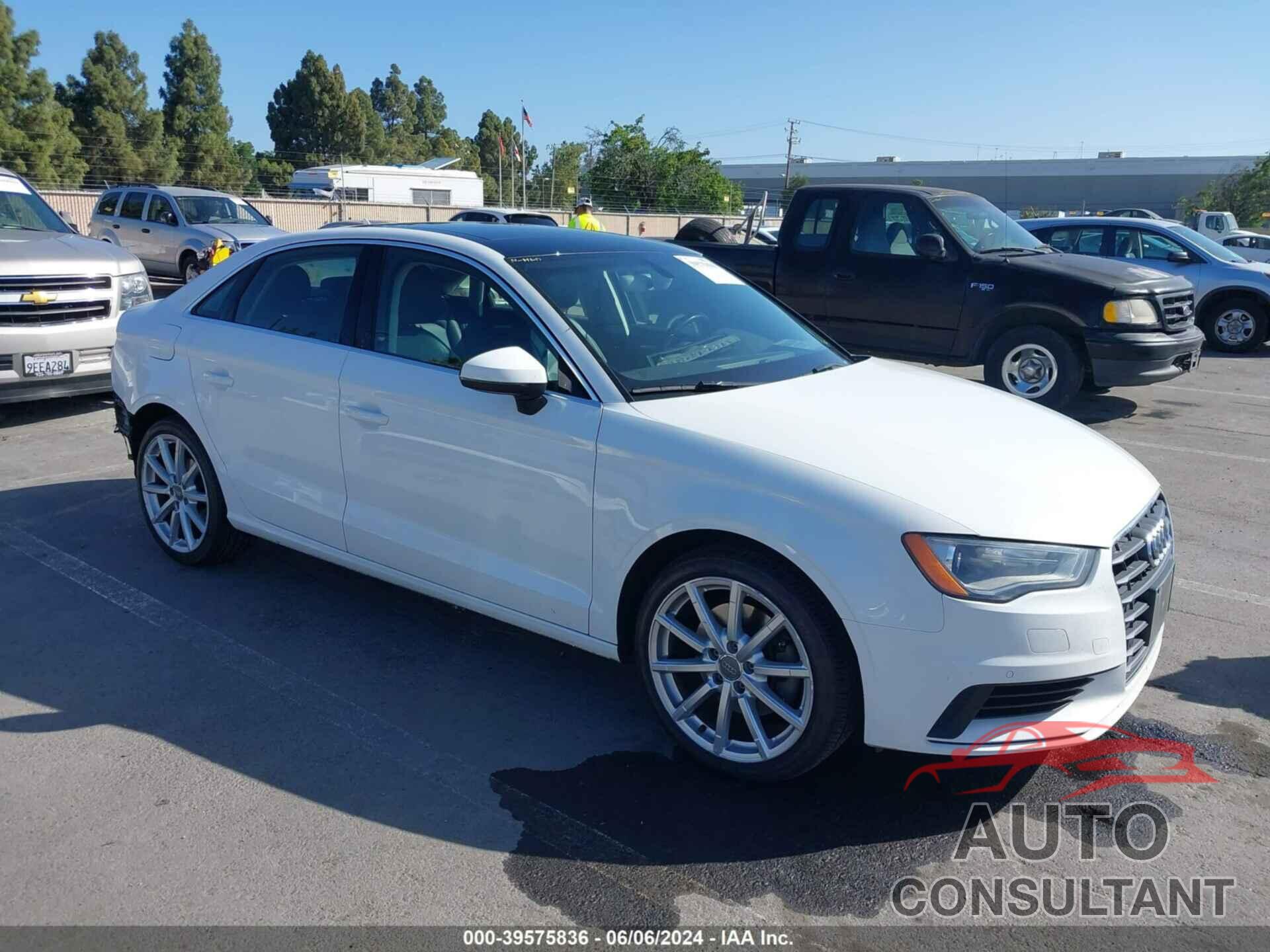 AUDI A3 2016 - WAUC7GFF3G1060630