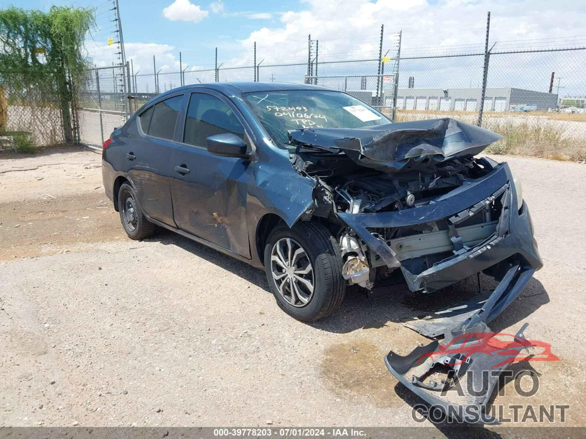 NISSAN VERSA 2016 - 3N1CN7AP9GL901418