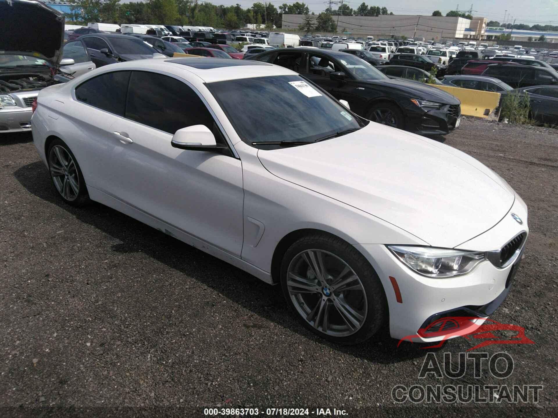 BMW 435I 2016 - WBA3R1C52GK529722