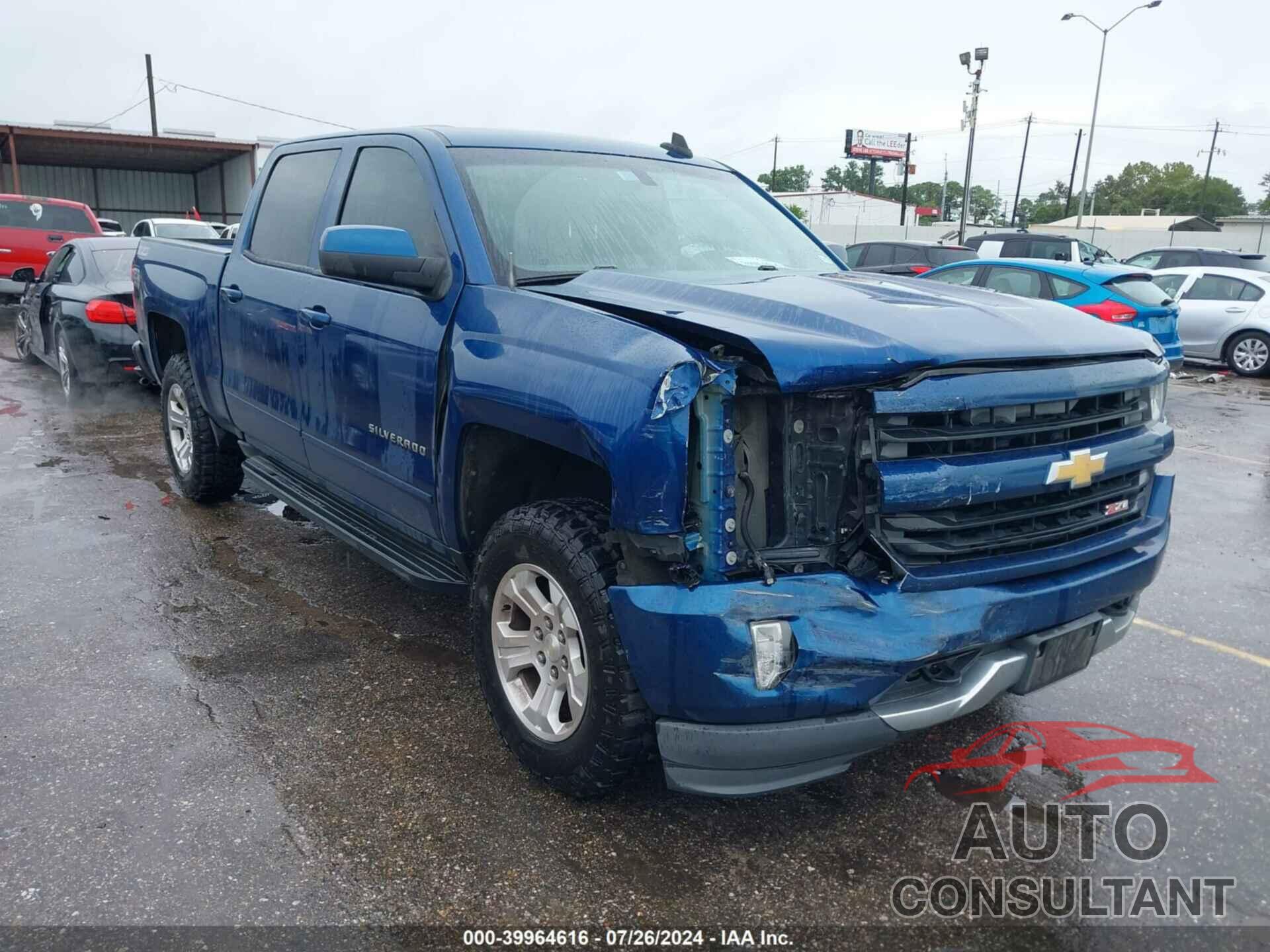 CHEVROLET SILVERADO 1500 2016 - 3GCUKREC9GG387902