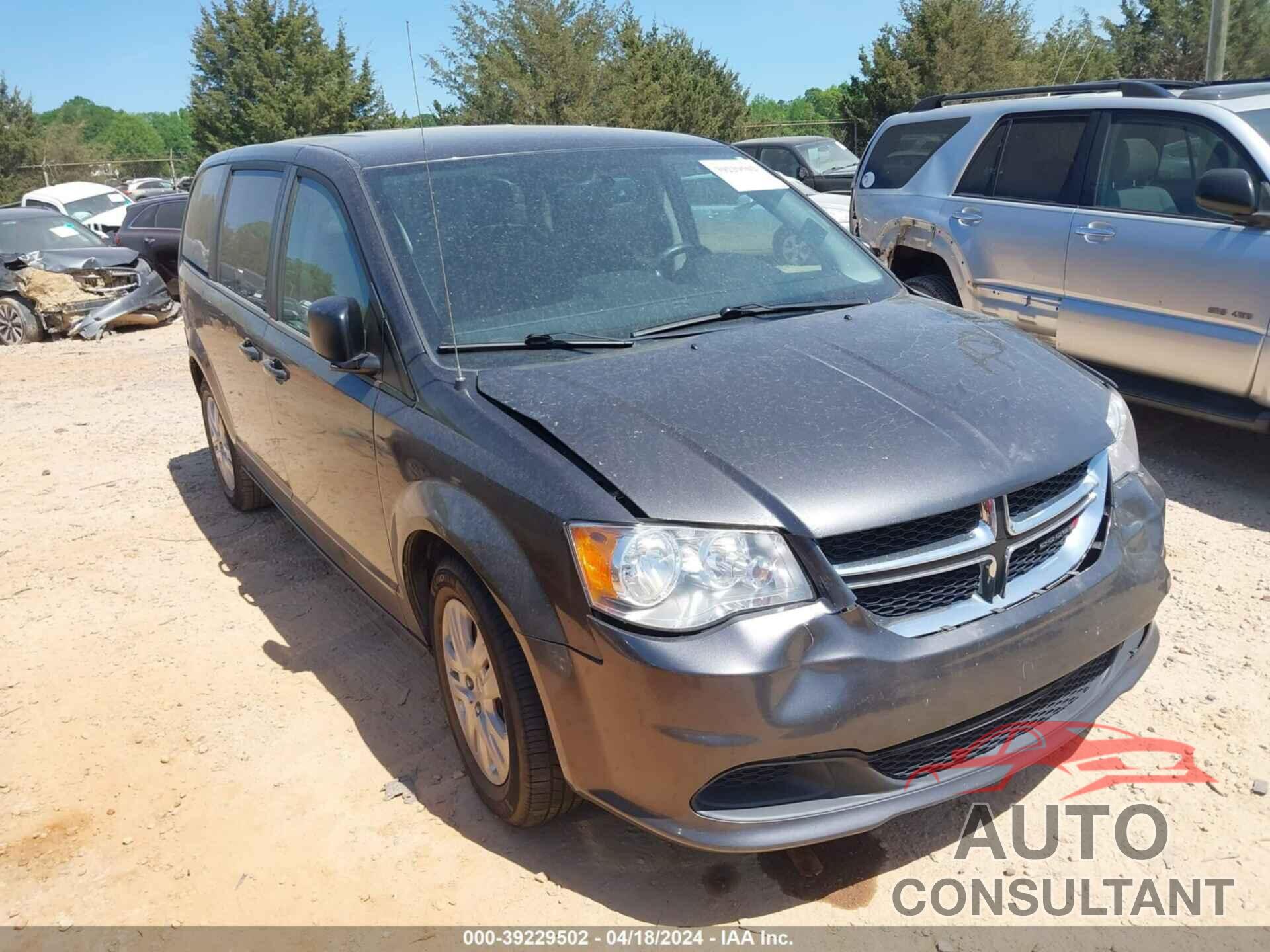 DODGE GRAND CARAVAN 2018 - 2C4RDGBG8JR278263