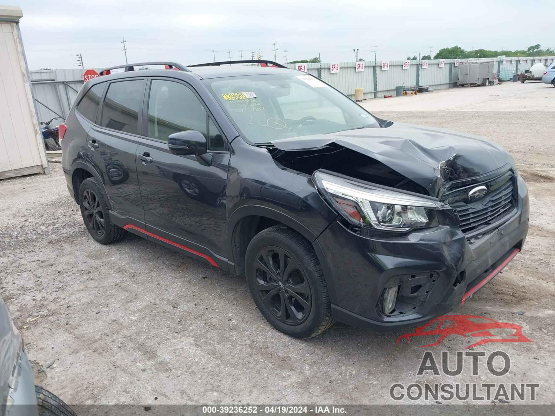 SUBARU FORESTER 2019 - JF2SKAJC1KH551626