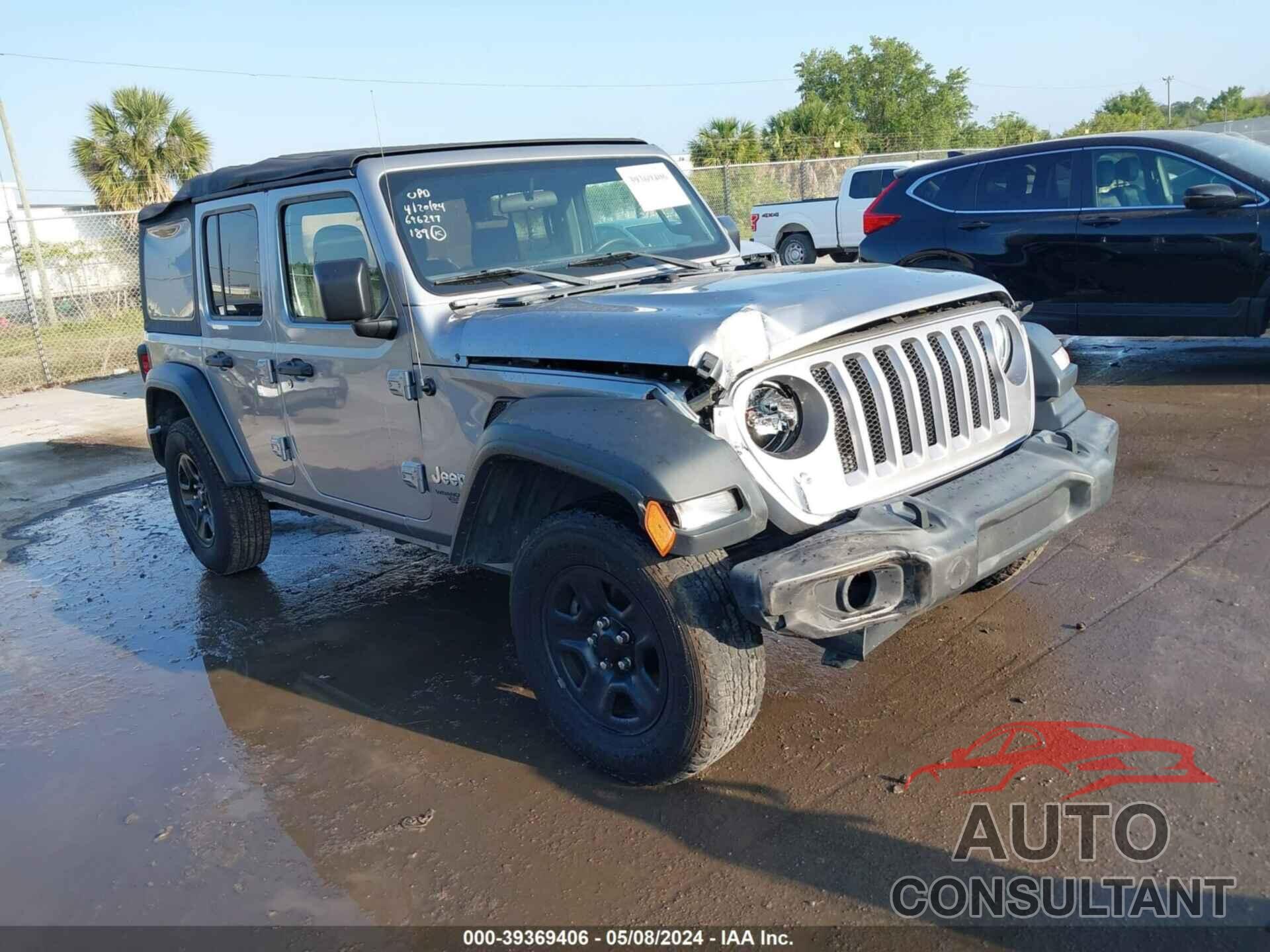 JEEP WRANGLER UNLIMITED 2018 - 1C4HJXDG9JW139039