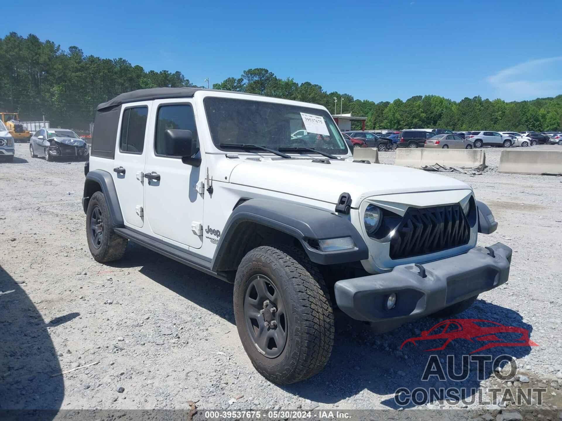JEEP WRANGLER UNLIMITED 2020 - 1C4HJXDN4LW334645