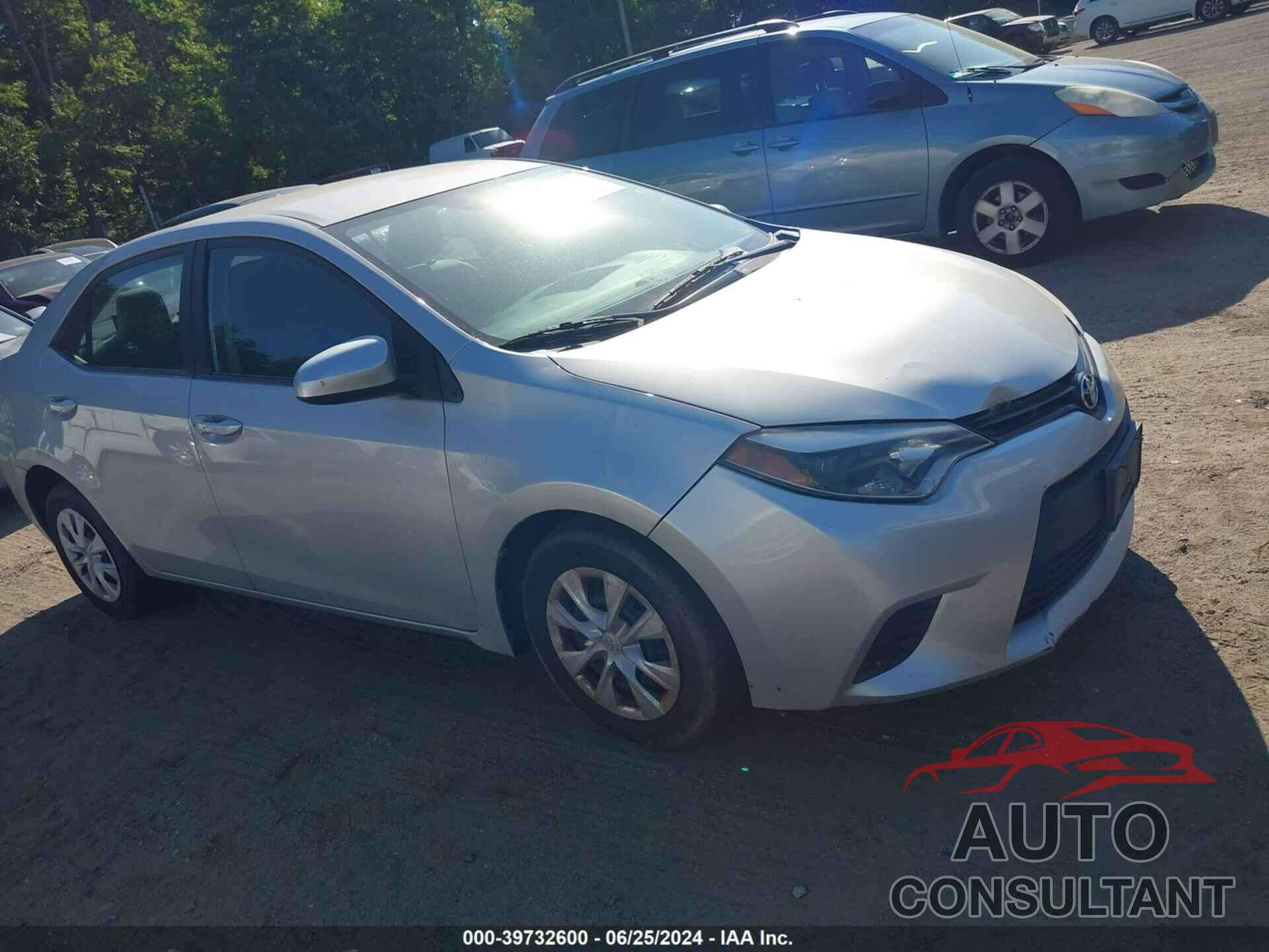 TOYOTA COROLLA 2016 - 2T1BURHE0GC563034