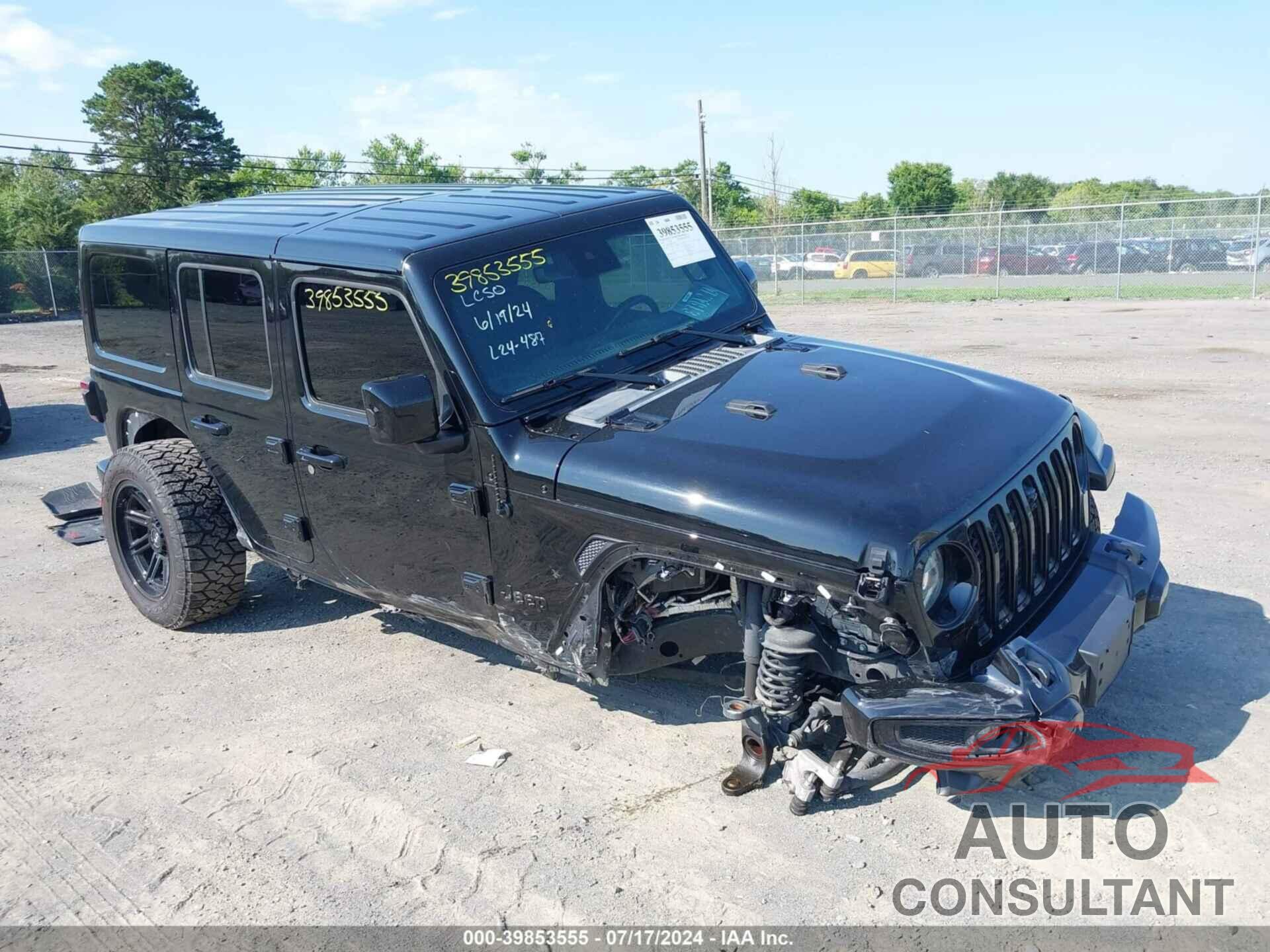 JEEP WRANGLER UNLIMITED 2021 - 1C4HJXEM1MW670728