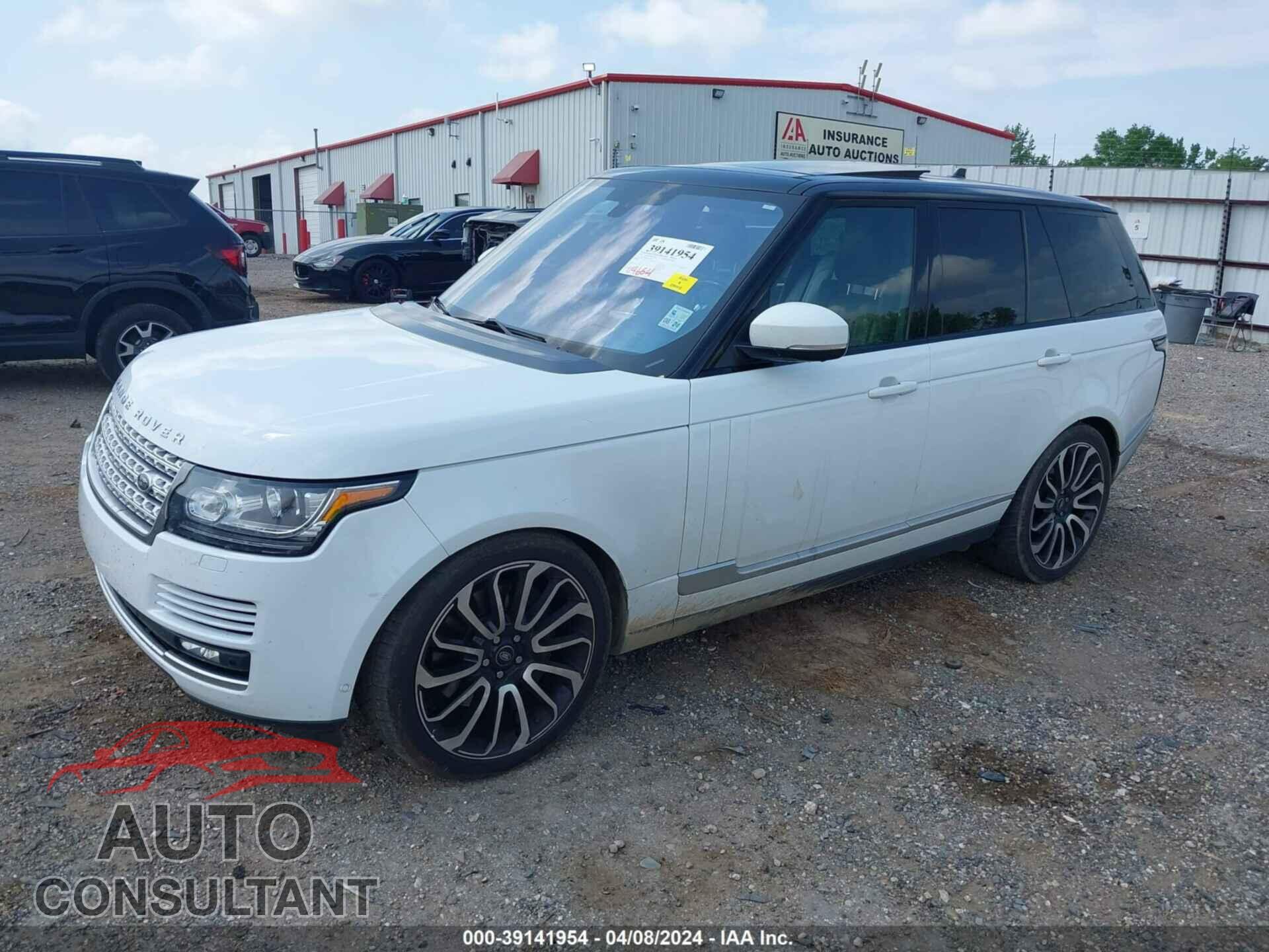 LAND ROVER RANGE ROVER 2016 - SALGS2EF6GA247683