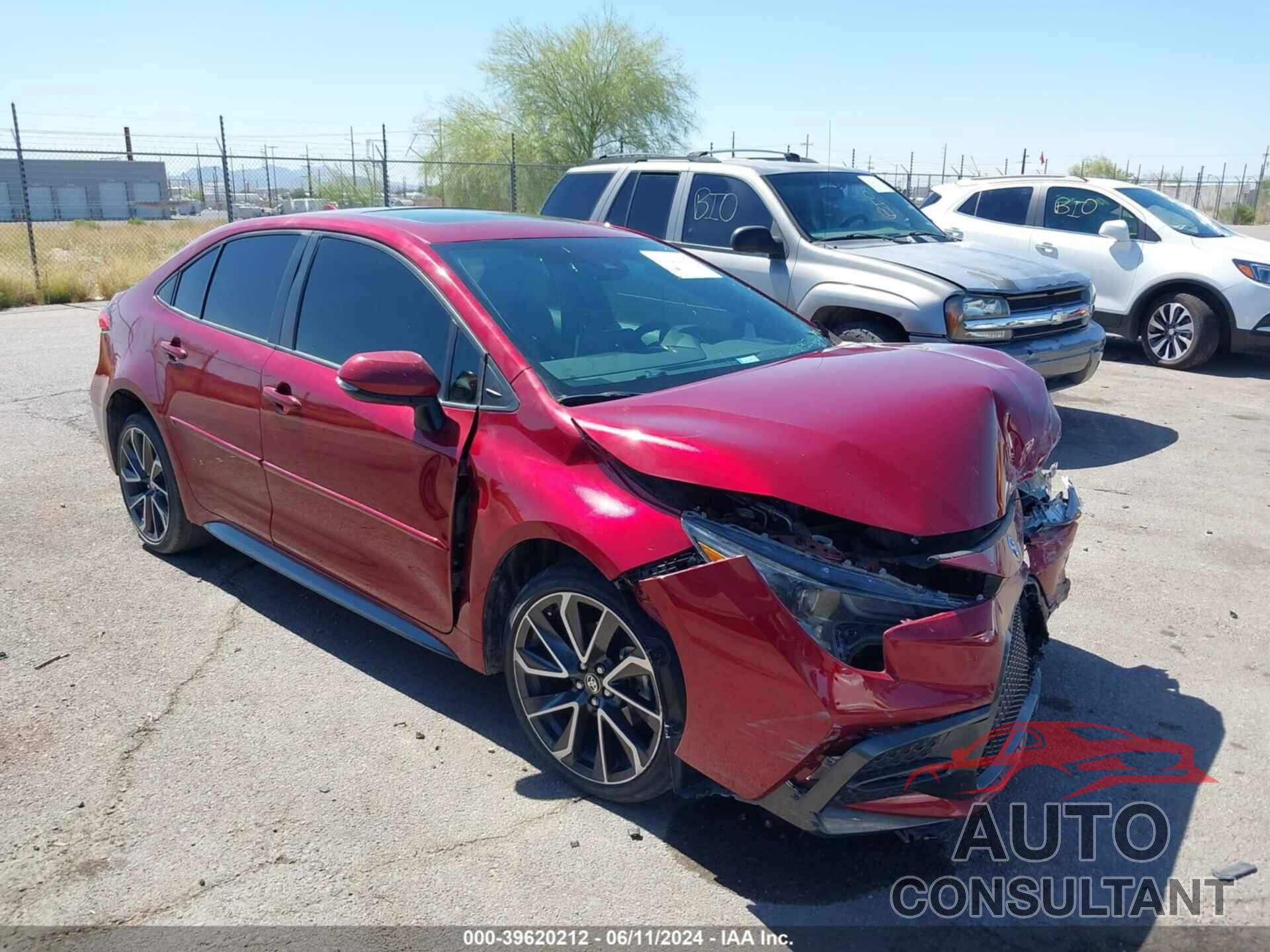 TOYOTA COROLLA 2022 - JTDP4MCE8NJ087942