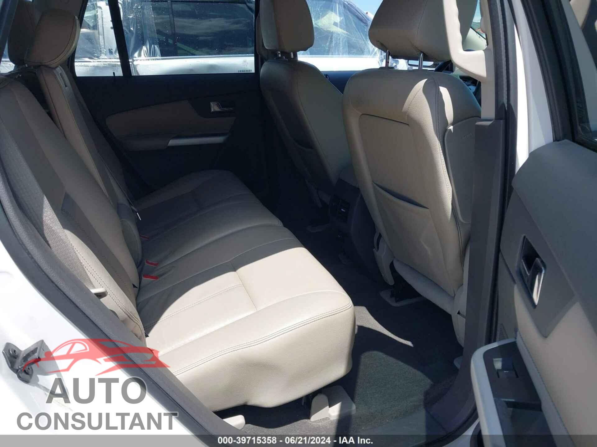FORD EDGE 2012 - 2FMDK3JC6CBA89738