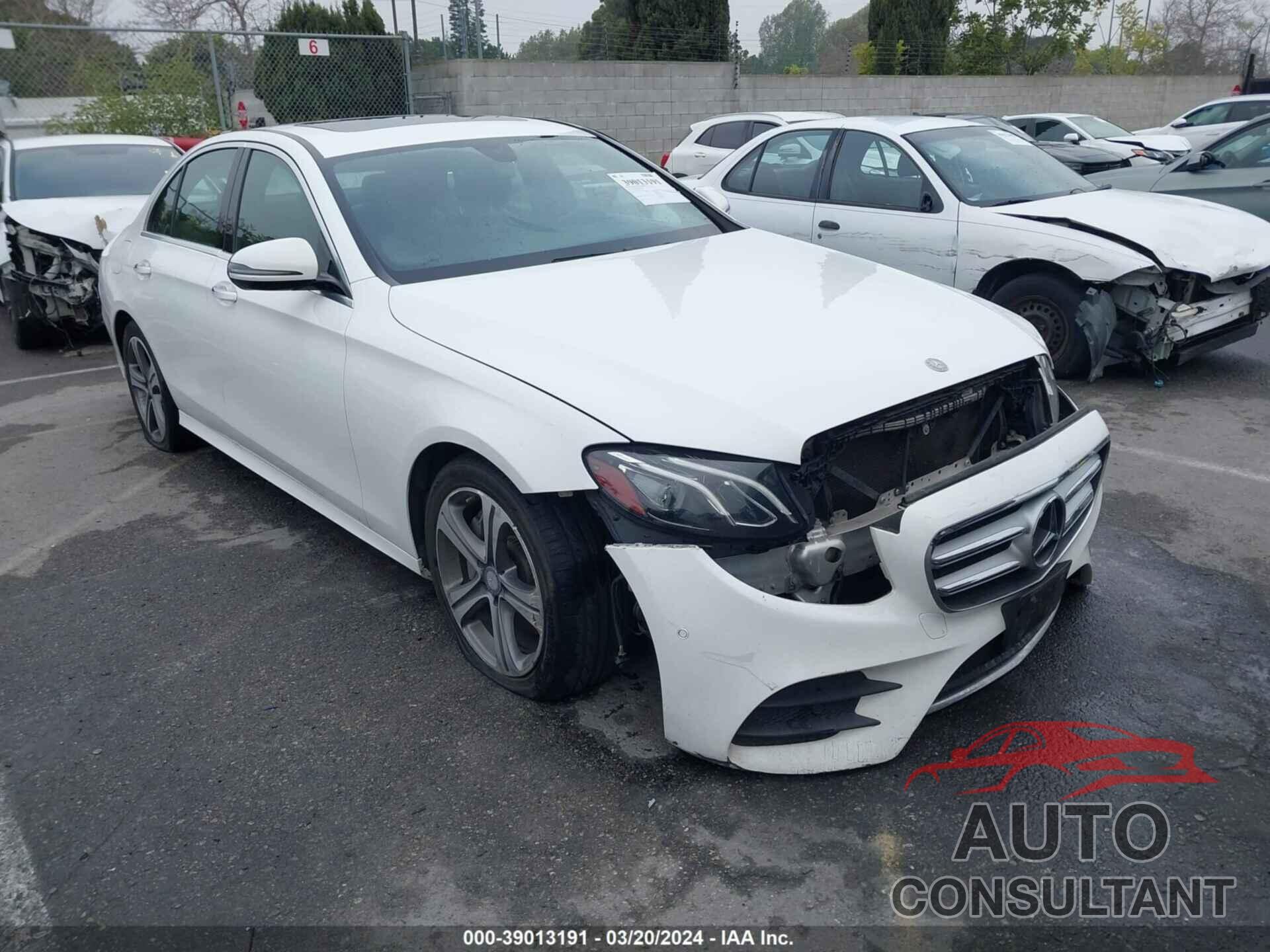 MERCEDES-BENZ E 300 2017 - WDDZF4JB3HA212531