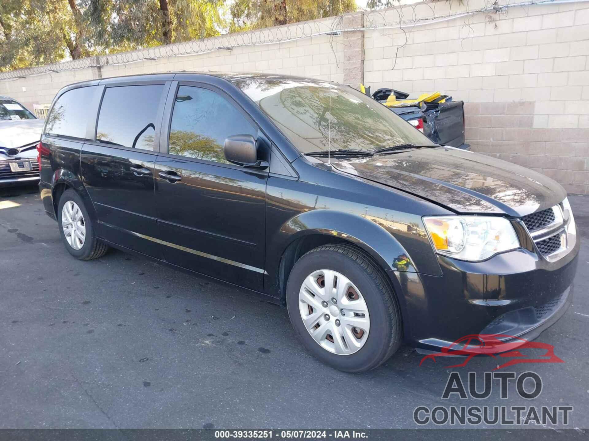 DODGE GRAND CARAVAN 2017 - 2C4RDGBG9HR836499