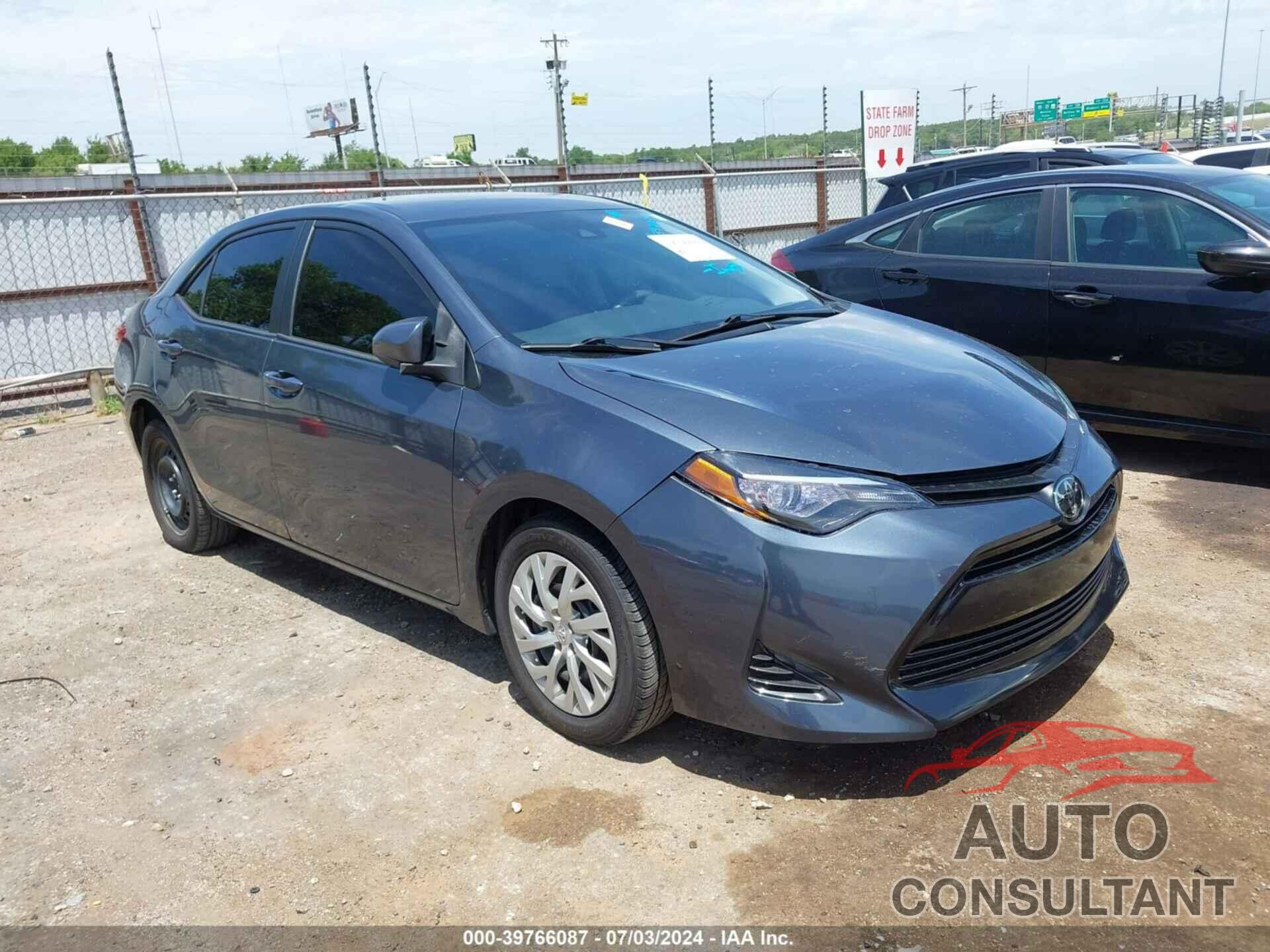 TOYOTA COROLLA 2019 - 2T1BURHE9KC240559