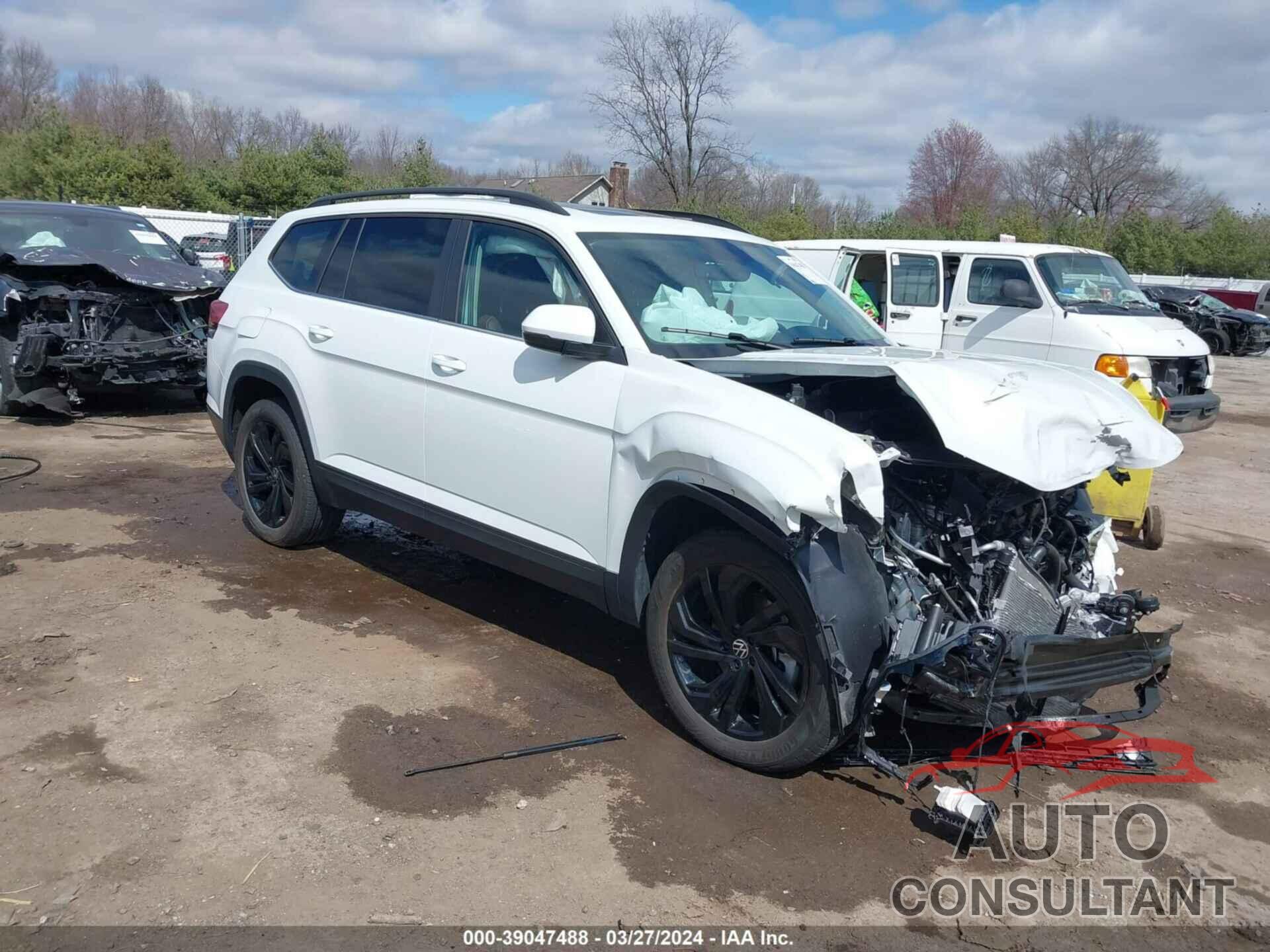 VOLKSWAGEN ATLAS 2022 - 1V2KR2CA3NC563708