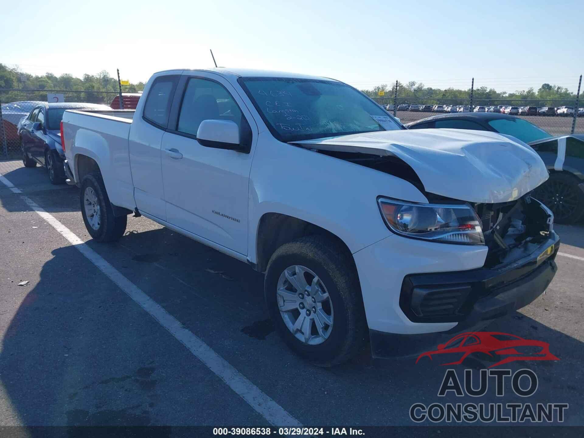 CHEVROLET COLORADO 2021 - 1GCHSCEA4M1202307