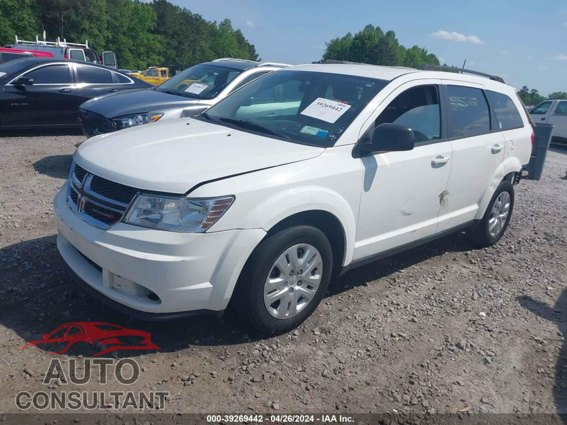 DODGE JOURNEY 2017 - 3C4PDCAB5HT558722