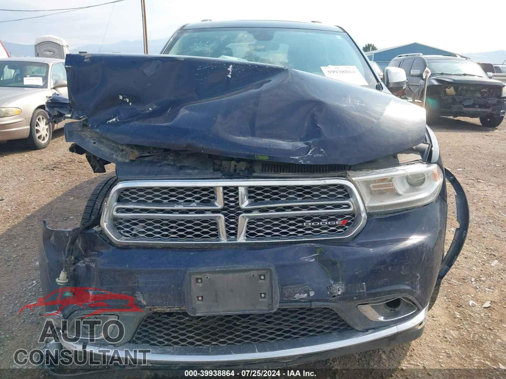 DODGE DURANGO 2017 - 1C4SDJET8HC945536
