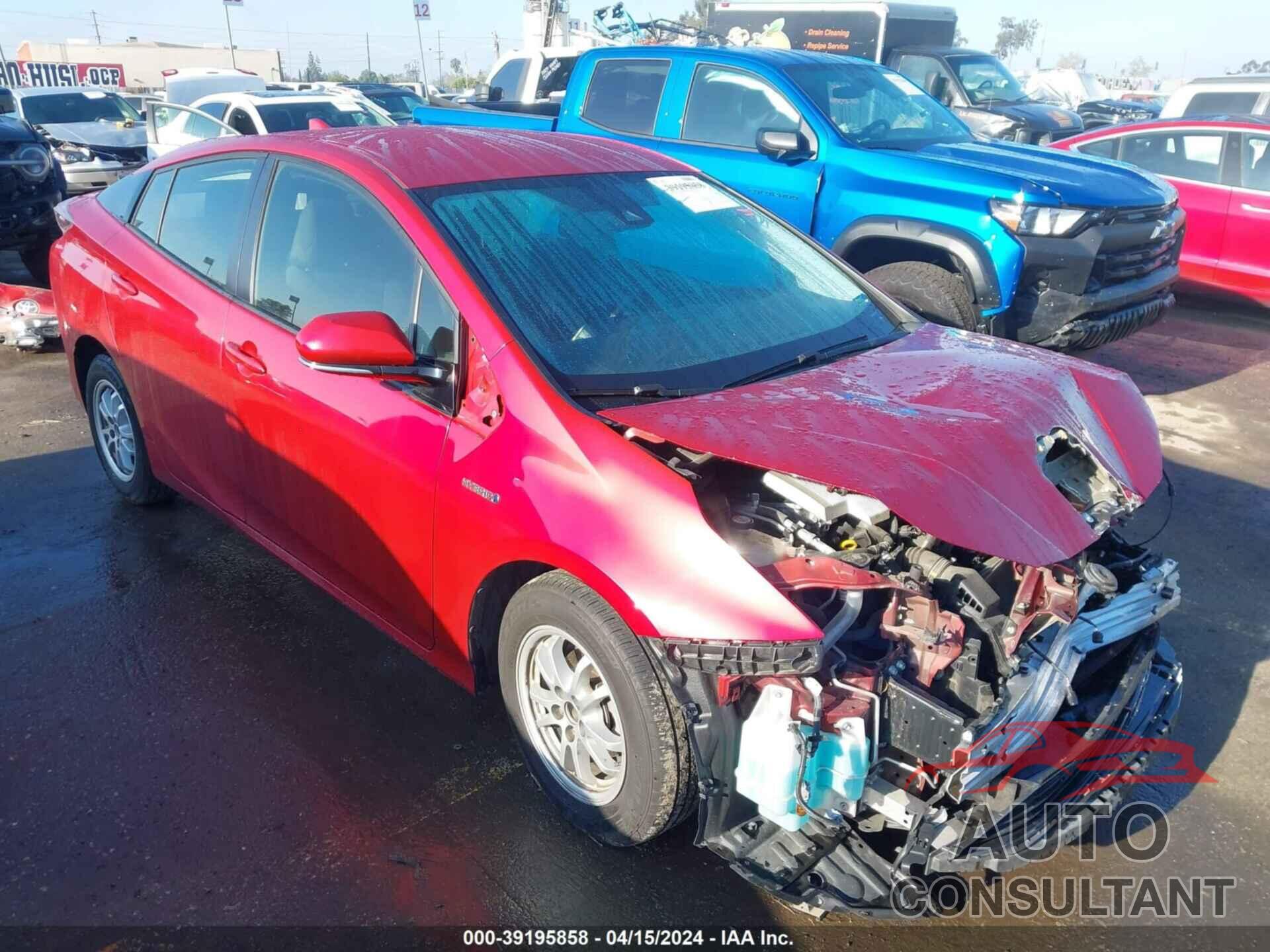 TOYOTA PRIUS 2017 - JTDKBRFU8H3049619