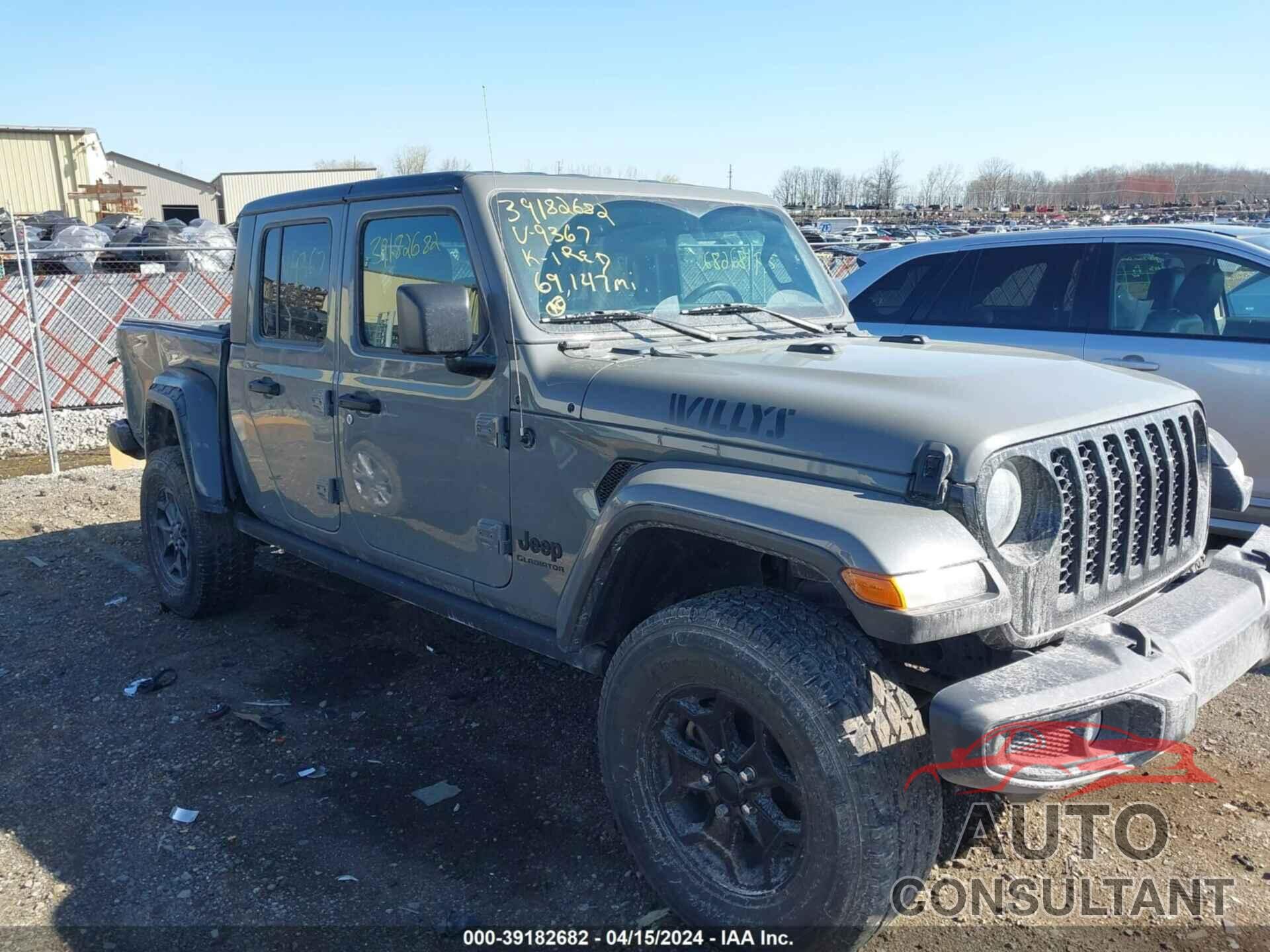 JEEP GLADIATOR 2021 - 1C6HJTAG7ML539367