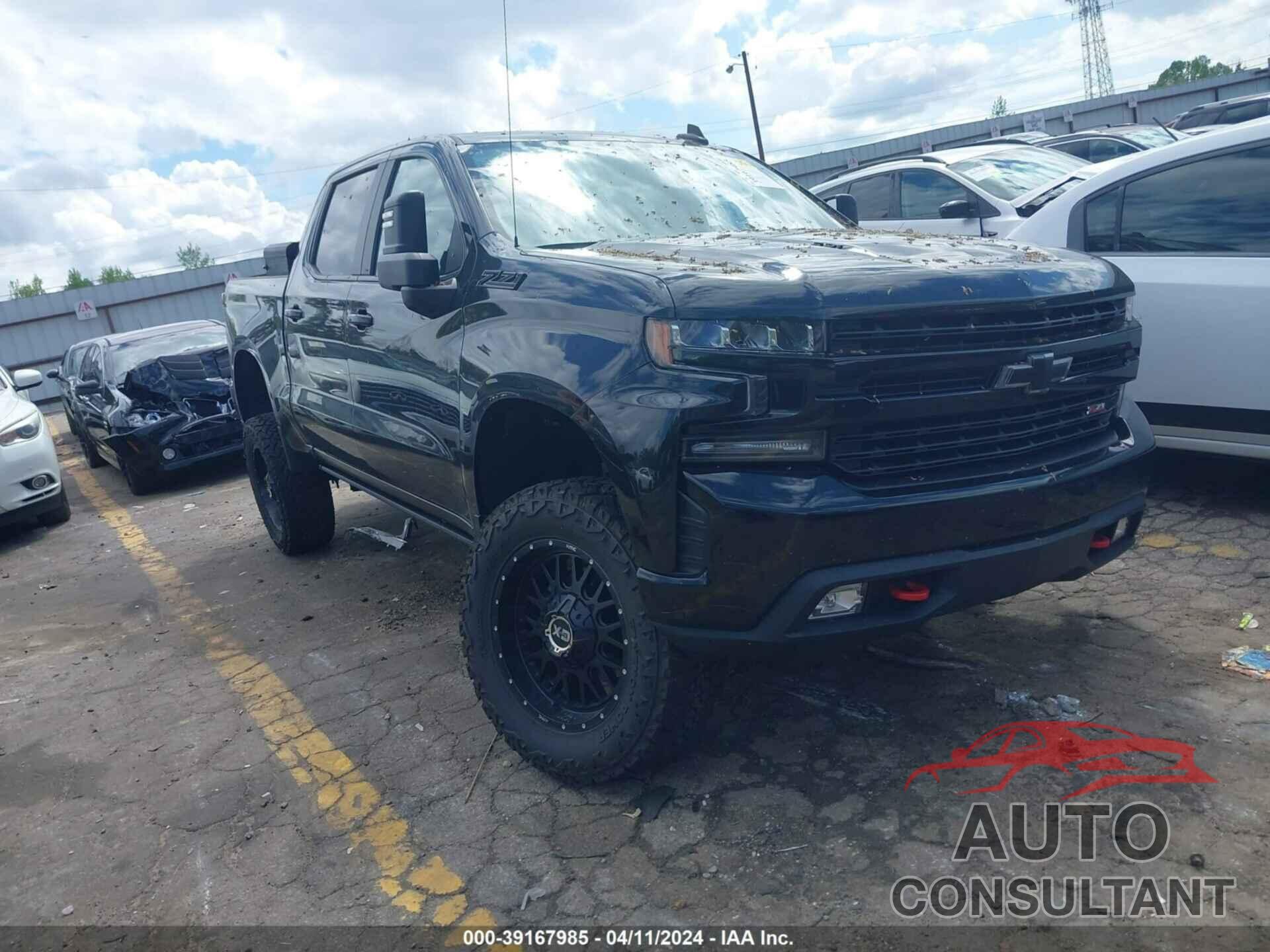 CHEVROLET SILVERADO 1500 2021 - 1GCPYFEL4MZ175608