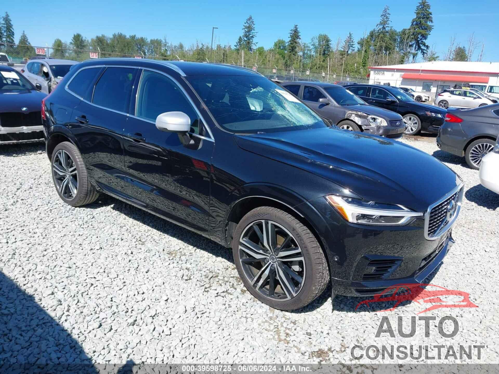 VOLVO XC60 HYBRID 2019 - LYVBR0DM0KB283226